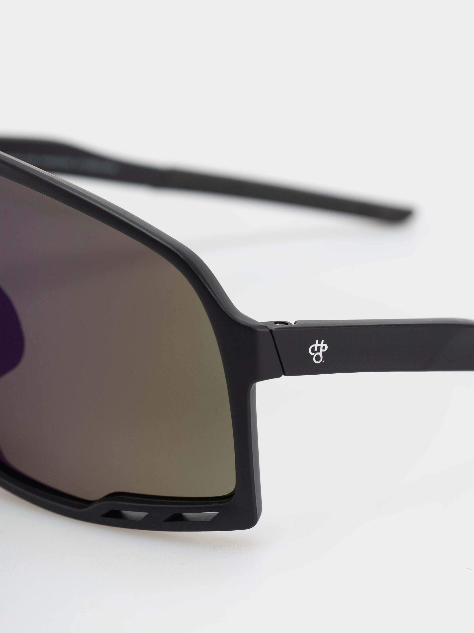 Sluneční brýle CHPO Henrik (matte black/purple mirror)