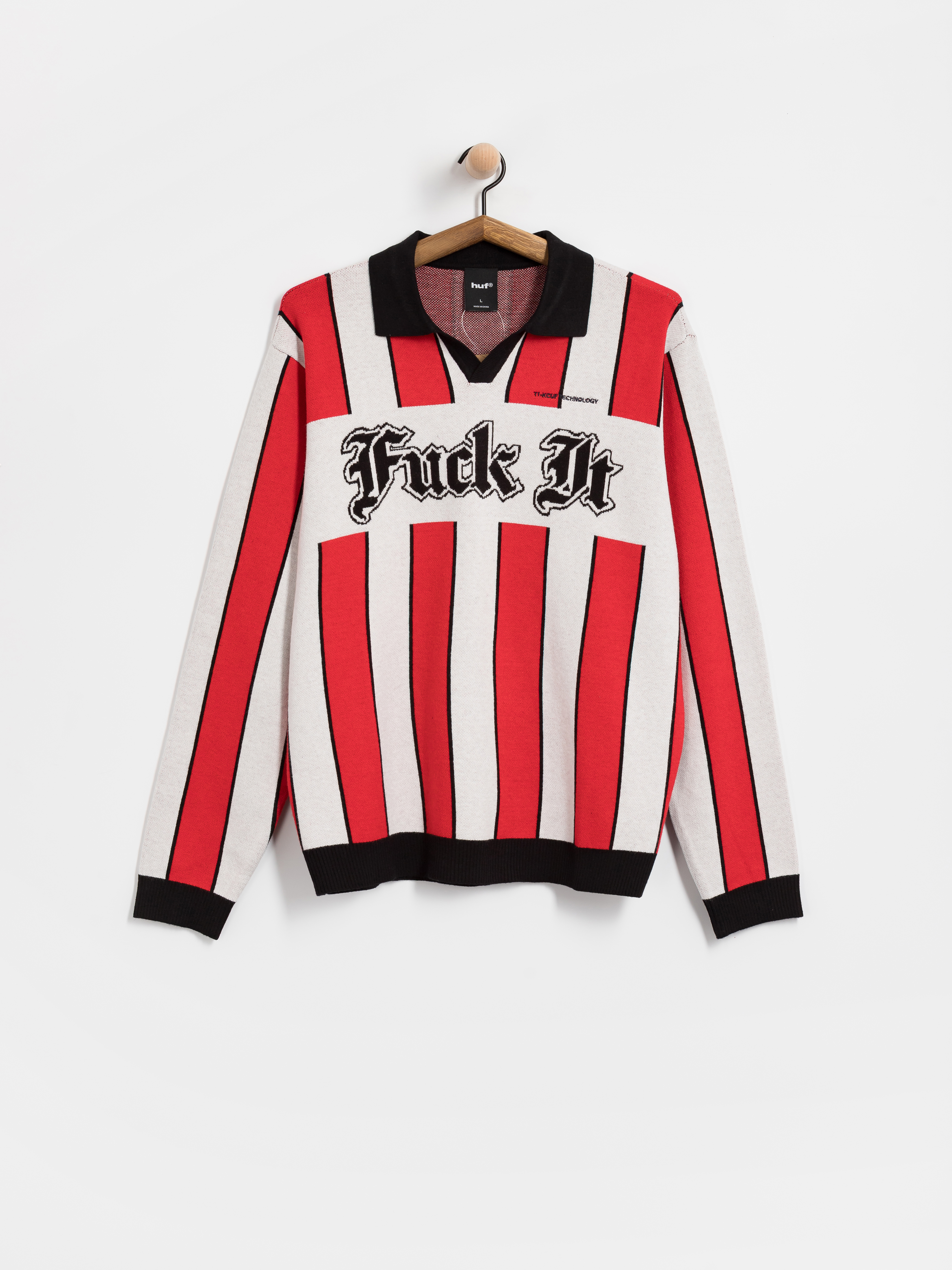 Svetr HUF Midfield Jersey (red)