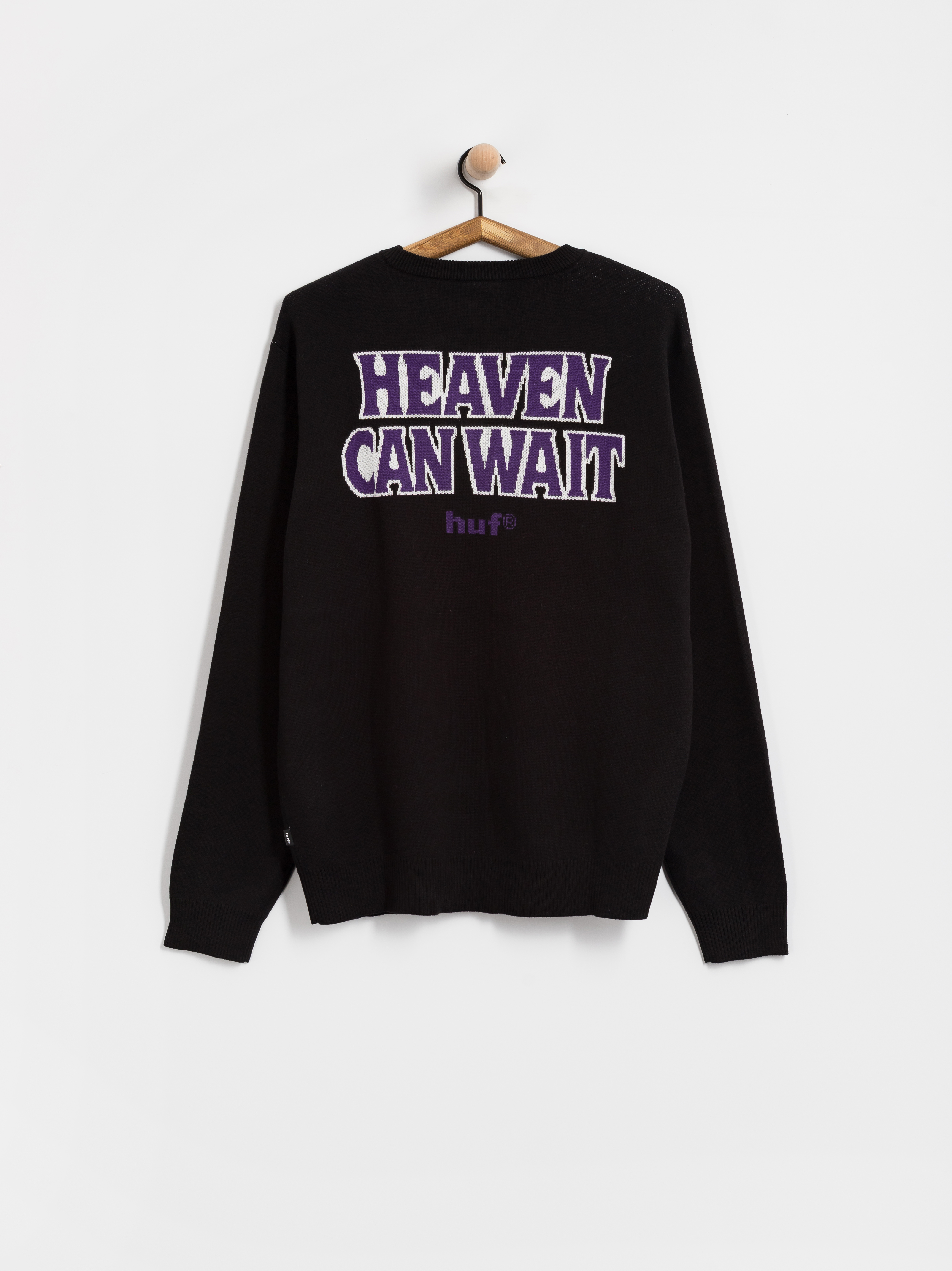 Svetr HUF Heaven Can Wait (black)