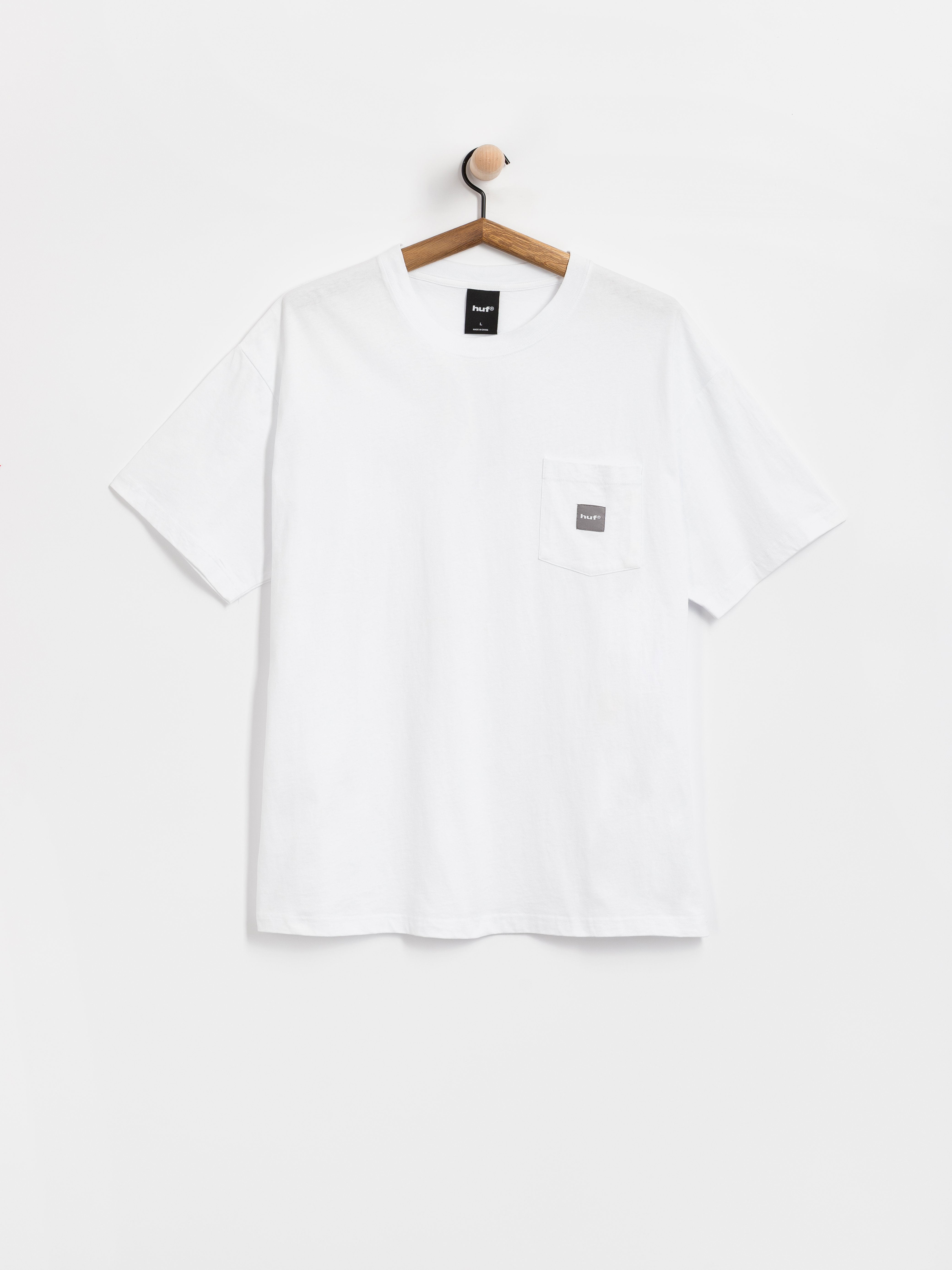 Triu010dko HUF Box Logo Pocket (white/grey)