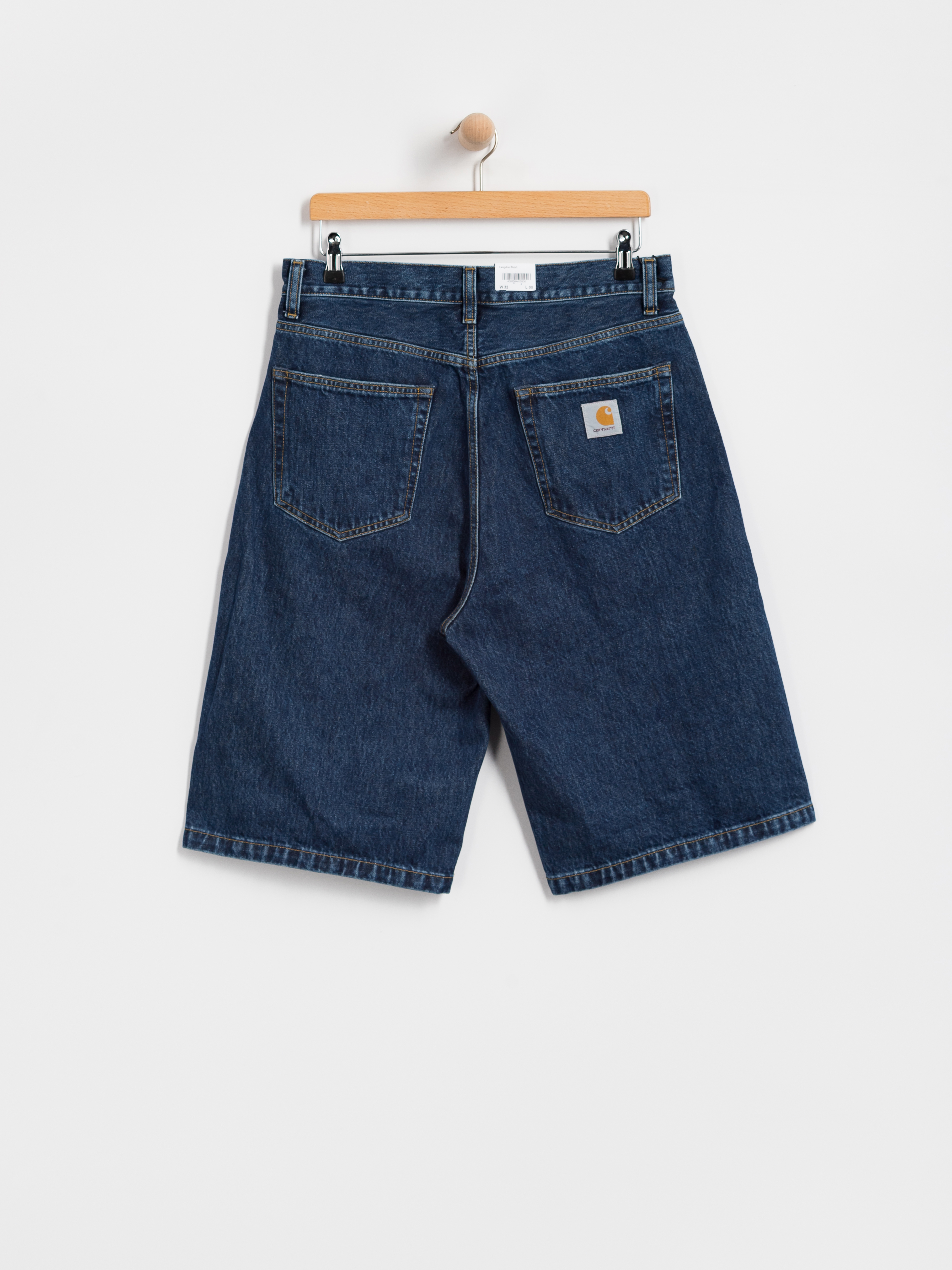 Kraťasy Carhartt WIP Langdon (blue stone washed)