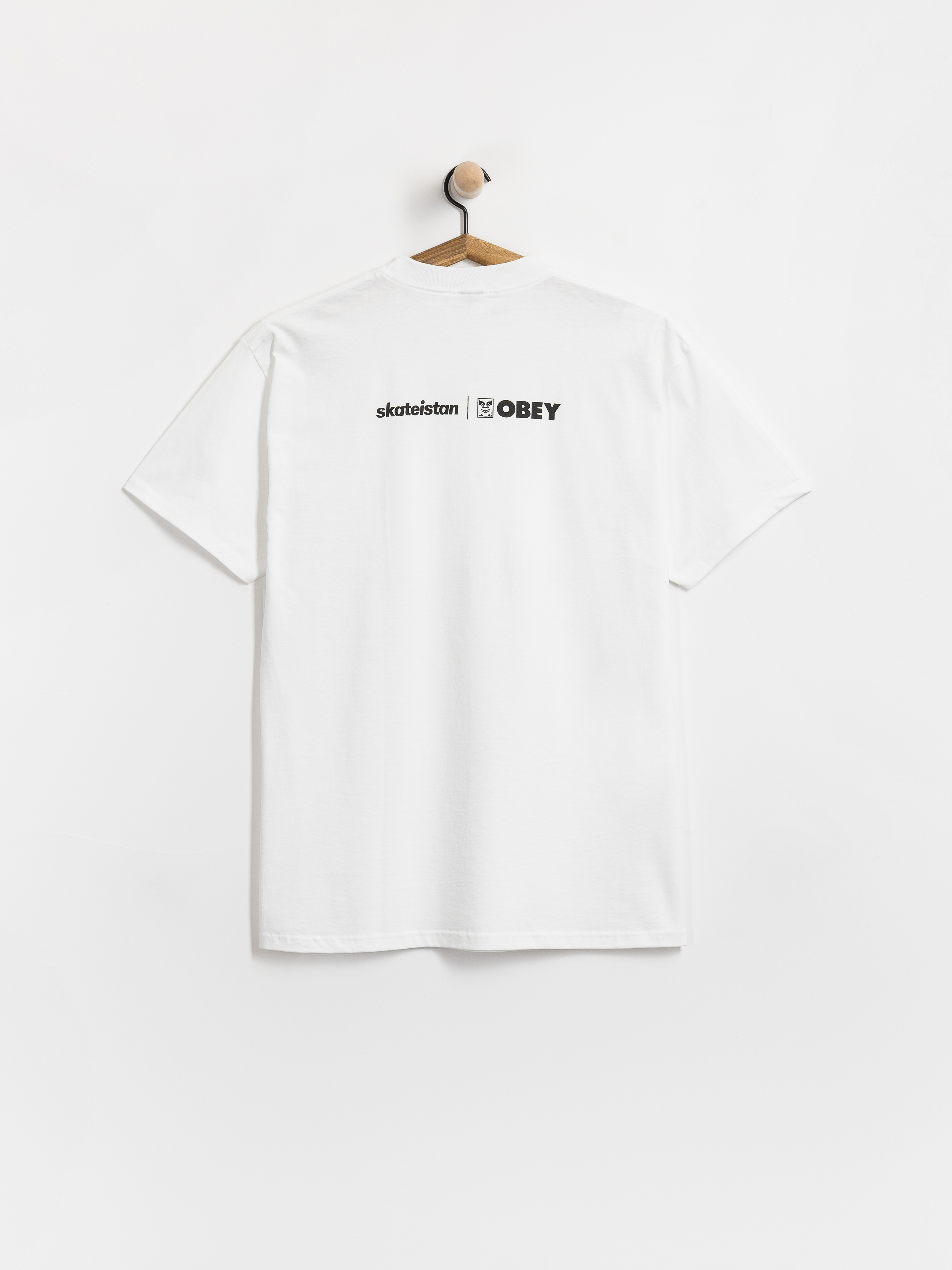 Tričko OBEY Skateistan Photo (white)