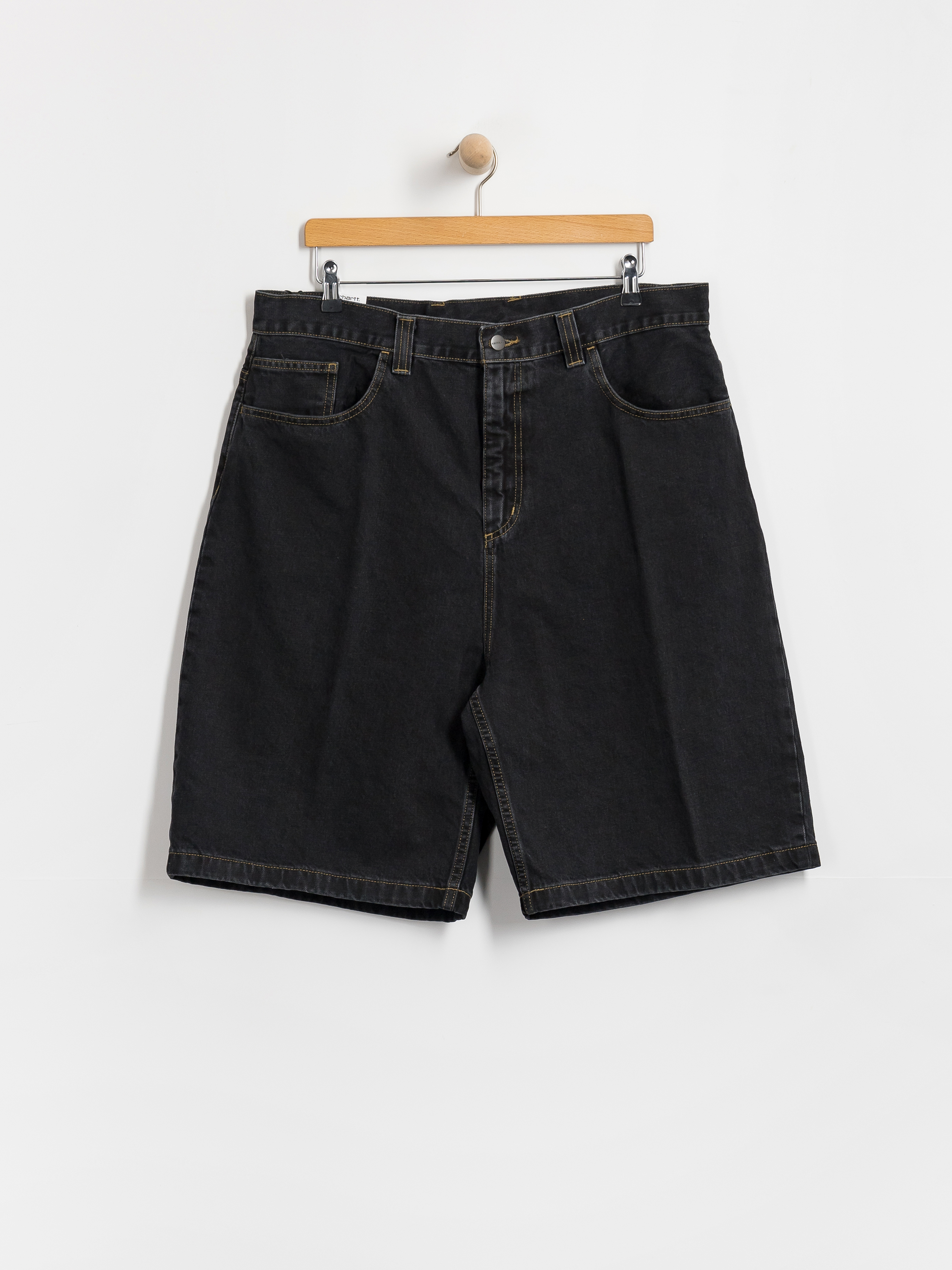Krau0165asy Carhartt WIP Brandon (black stone washed)