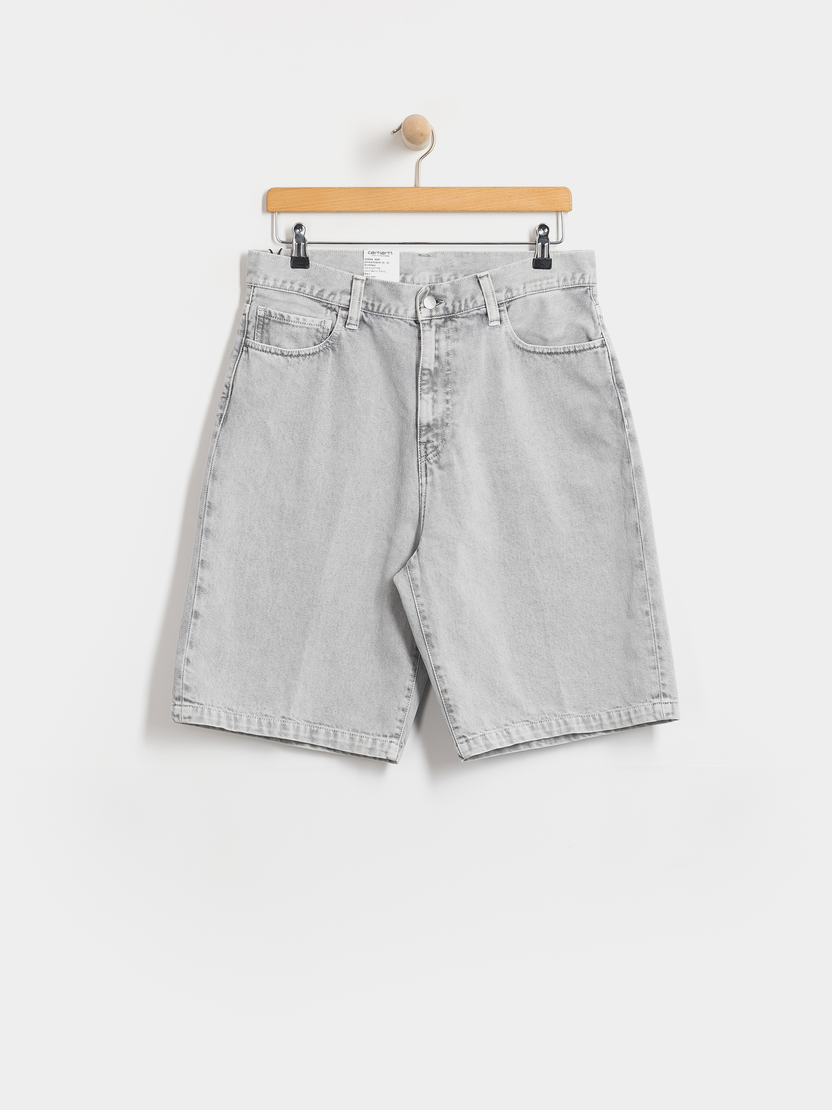 Kraťasy Carhartt WIP Landon (black chalk wash)