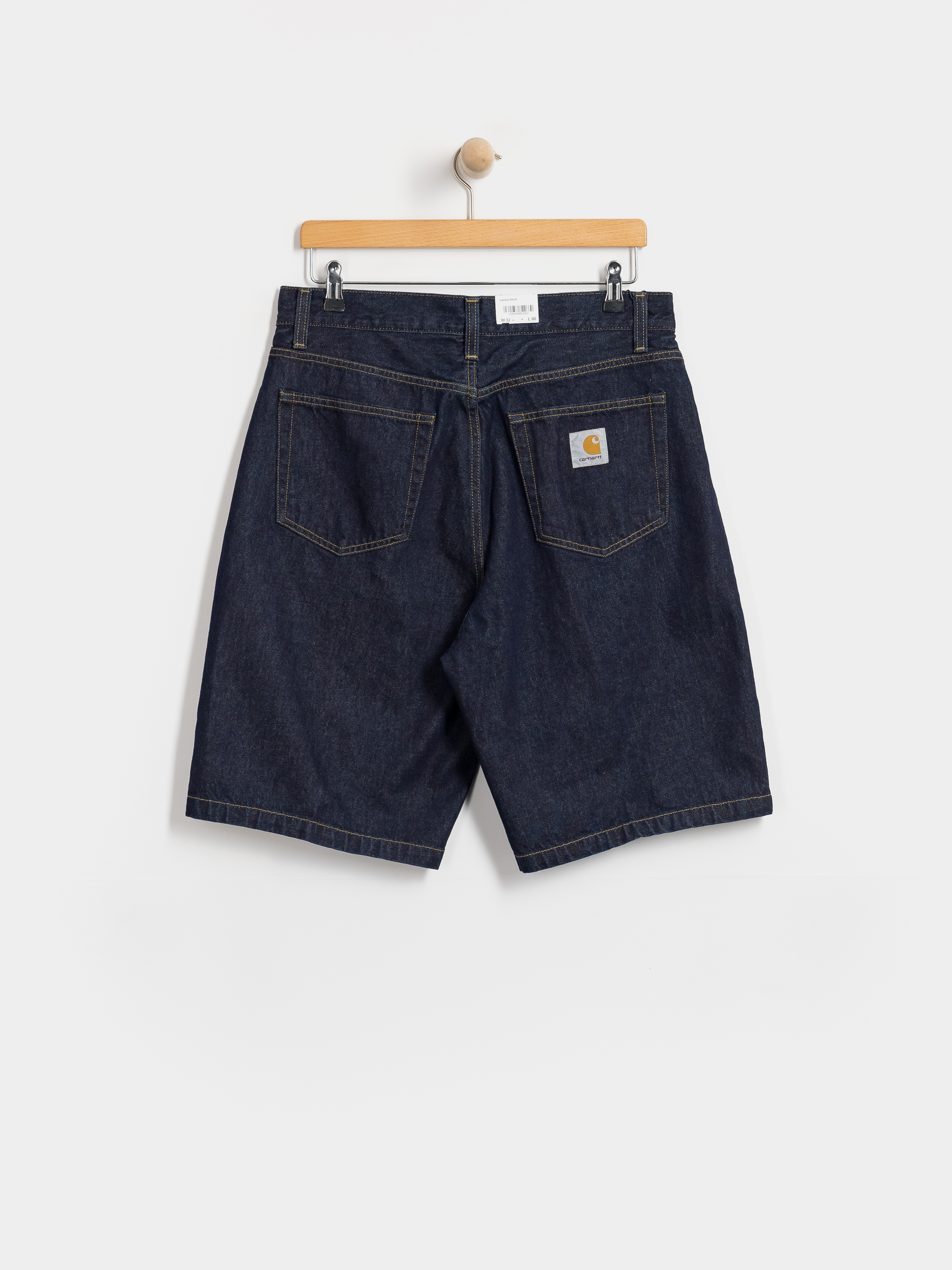 Kraťasy Carhartt WIP Landon (blue rinsed)