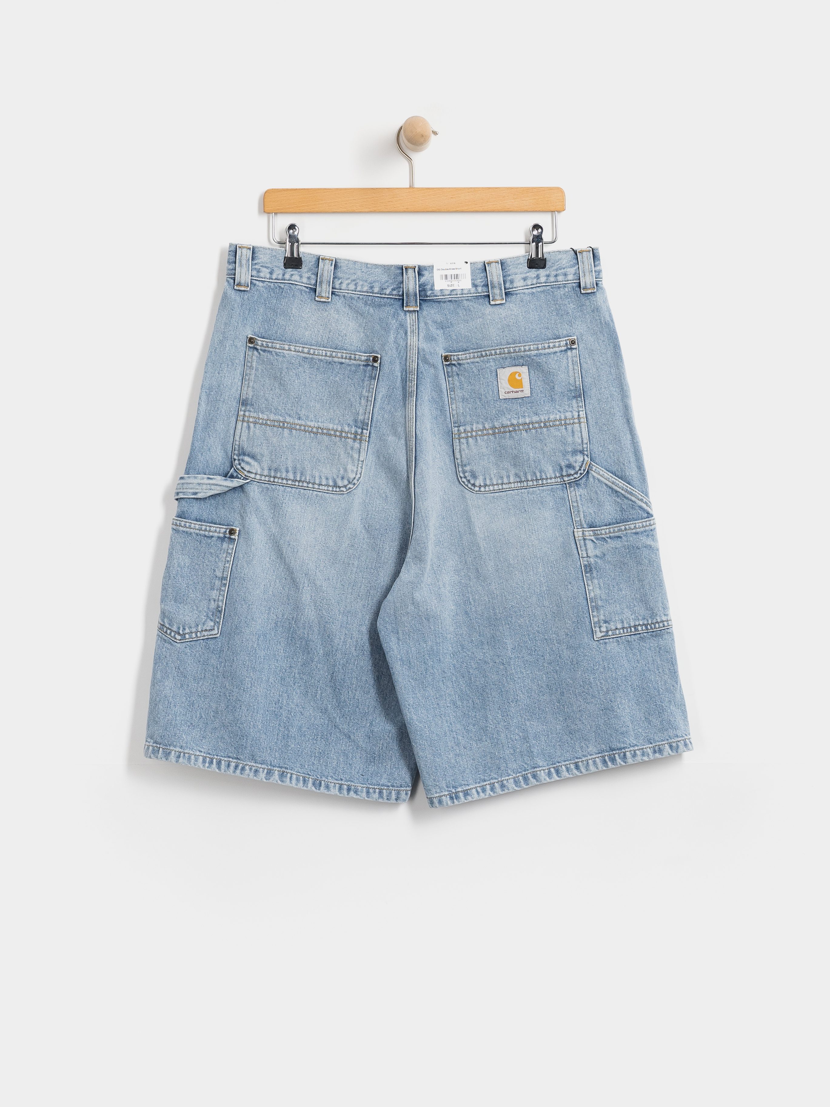 Kraťasy Carhartt WIP OG Double Knee (blue heavy worn bleached)