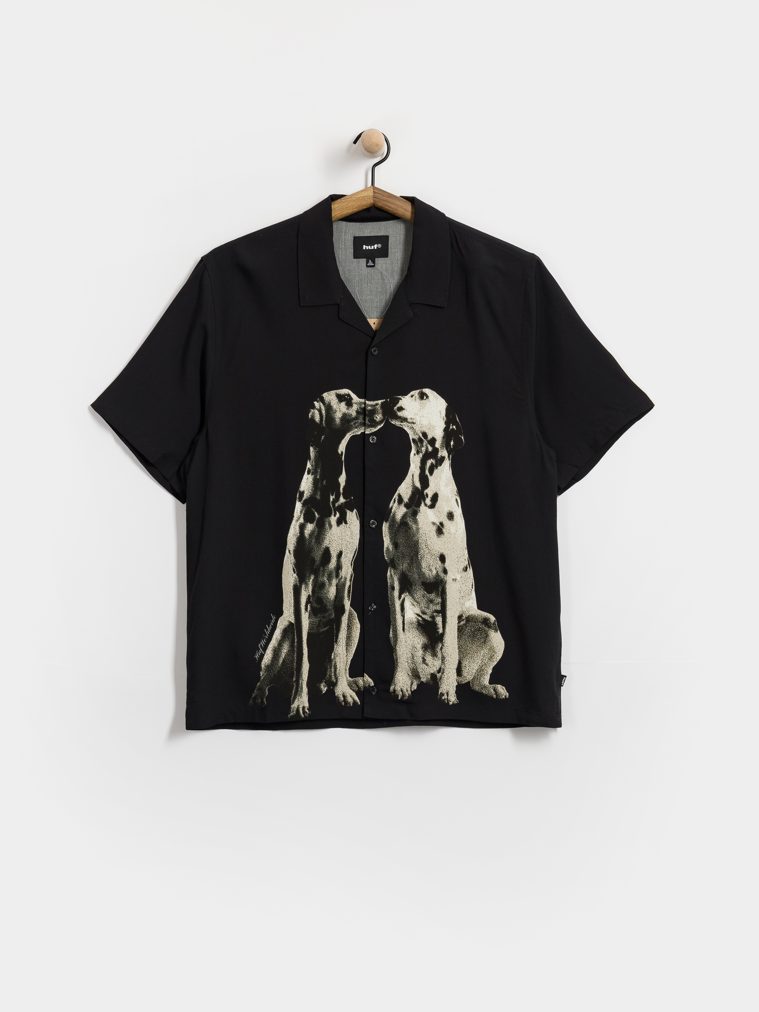 Košile HUF Dogged Resort (black)