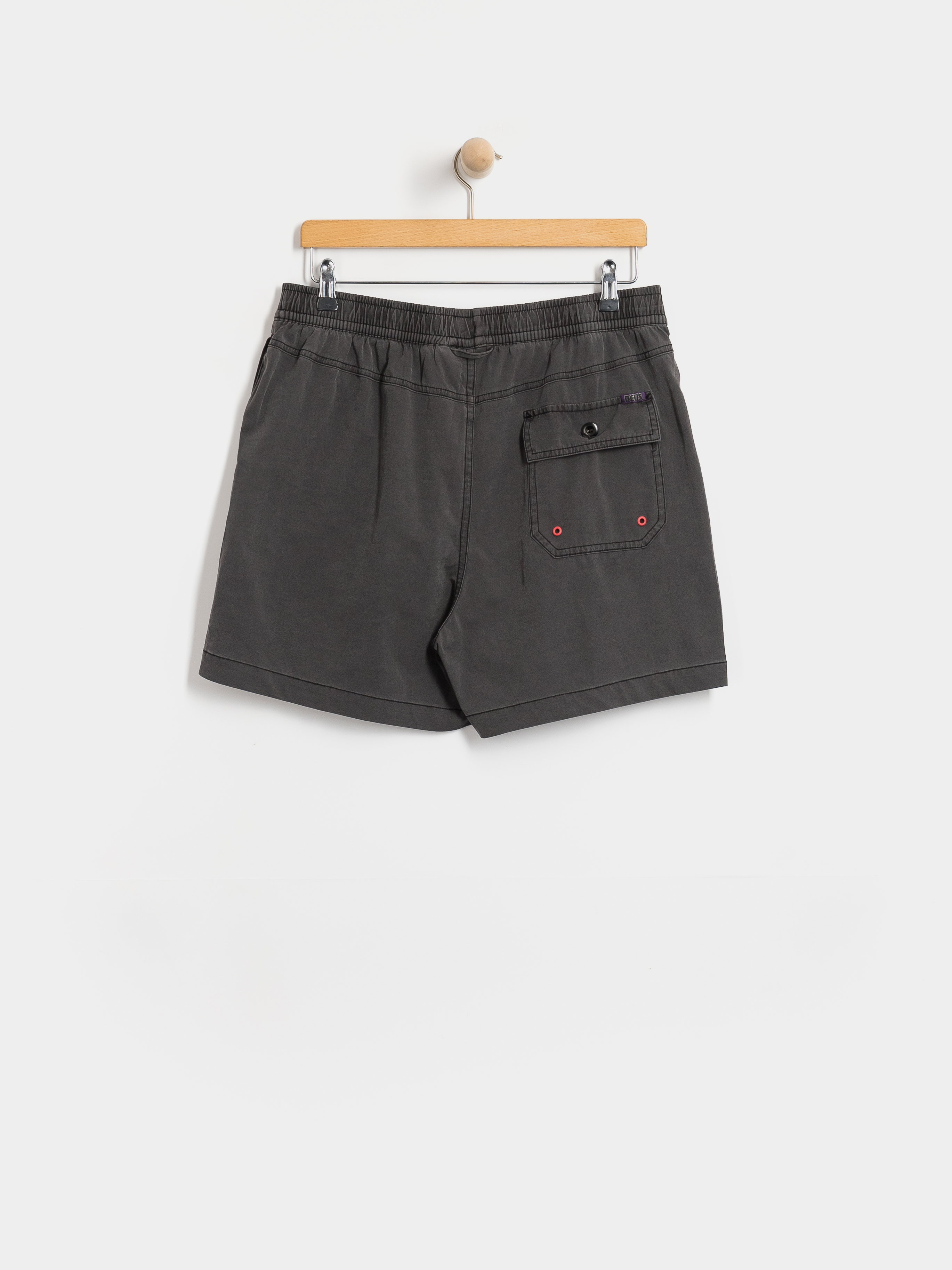 Kraťasy Deus Ex Machina Sandbar Garment Dyed Mesh (anthracite)