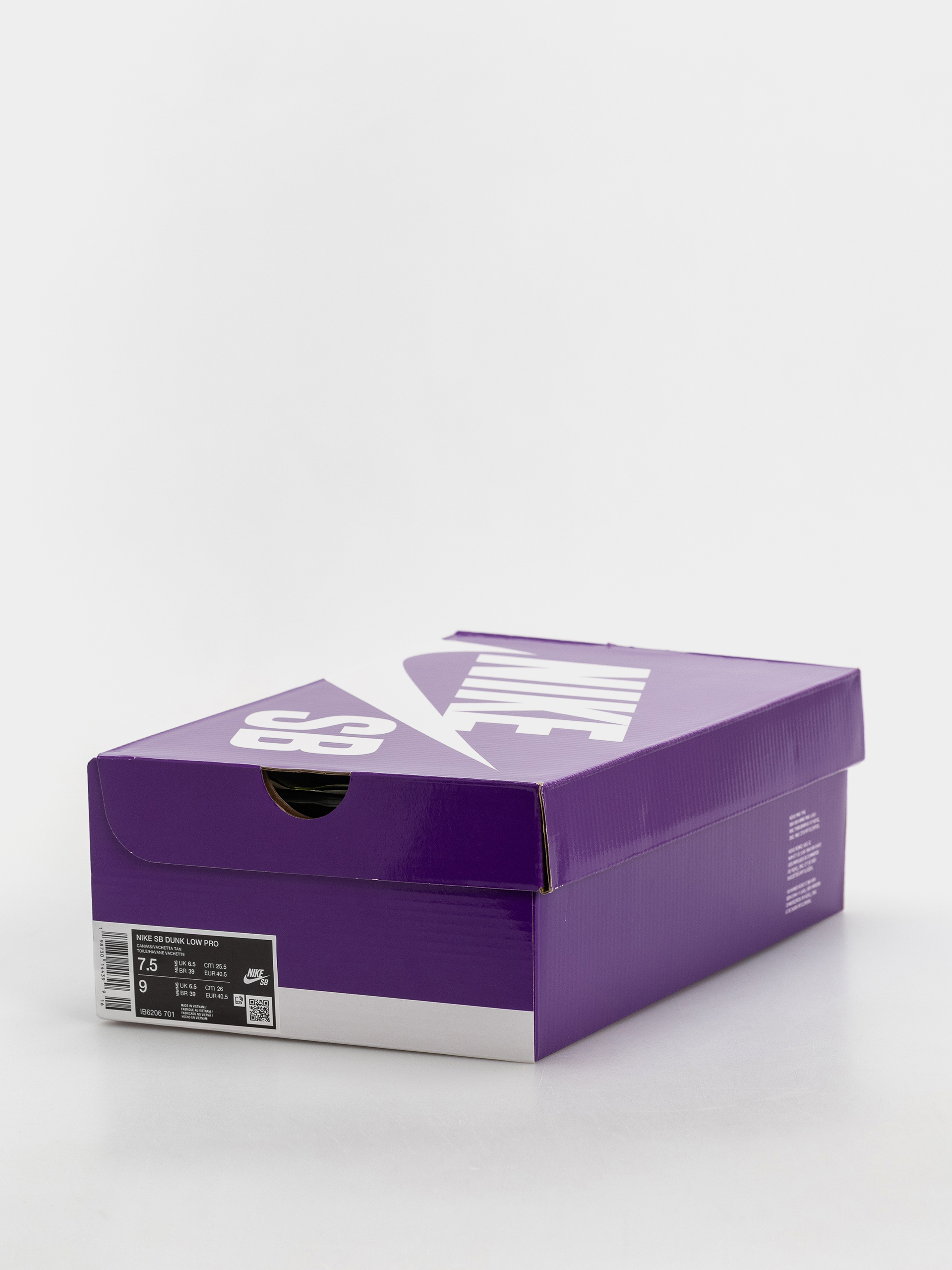 Boty Nike SB Dunk Low Pro (canvas/vachetta tan/parachute beige)