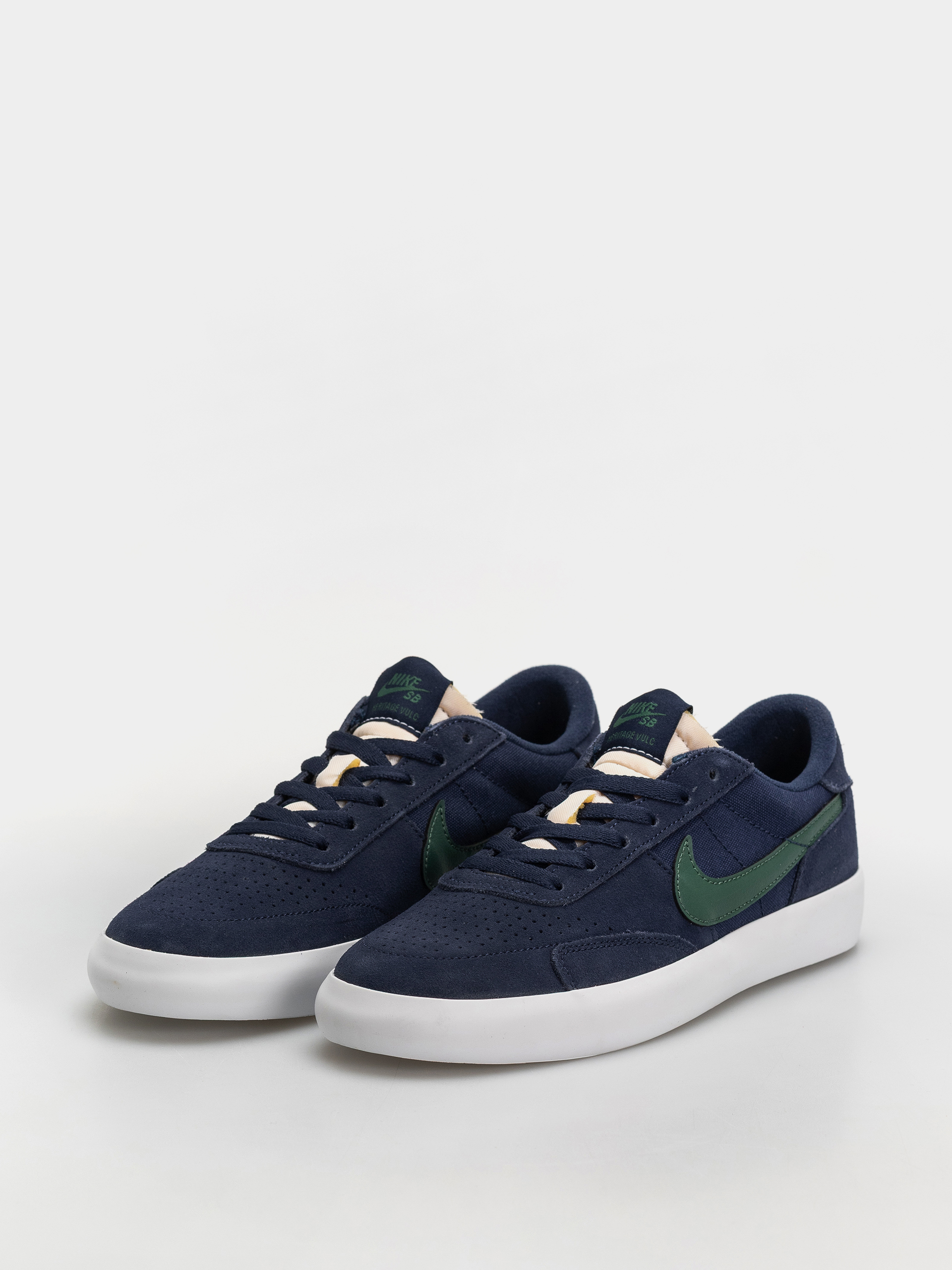 Boty Nike SB Heritage Vulc (midnight navy/noble green midnight navy)