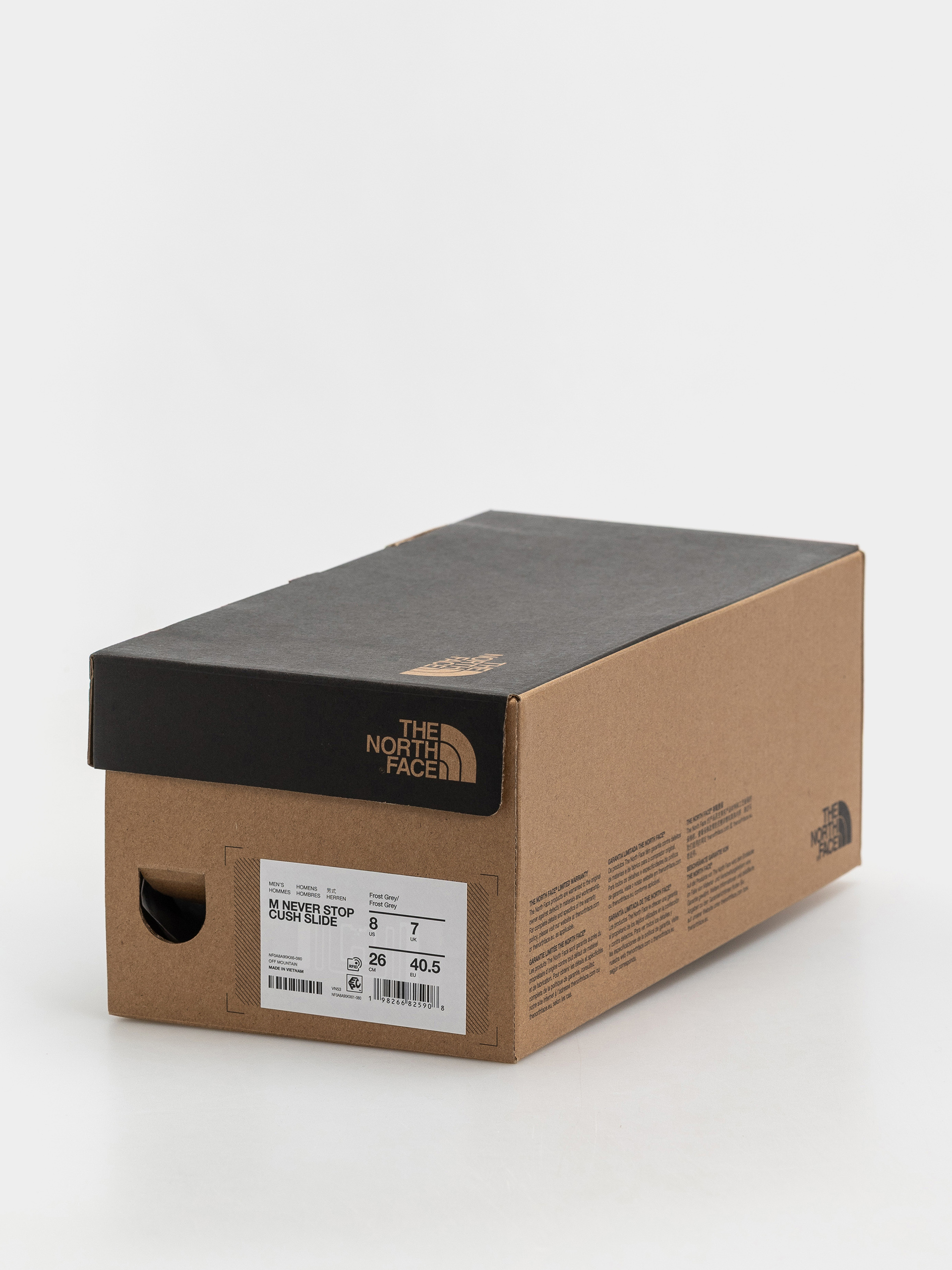 Plážovky The North Face Never Stop Cush (frost grey/fros)