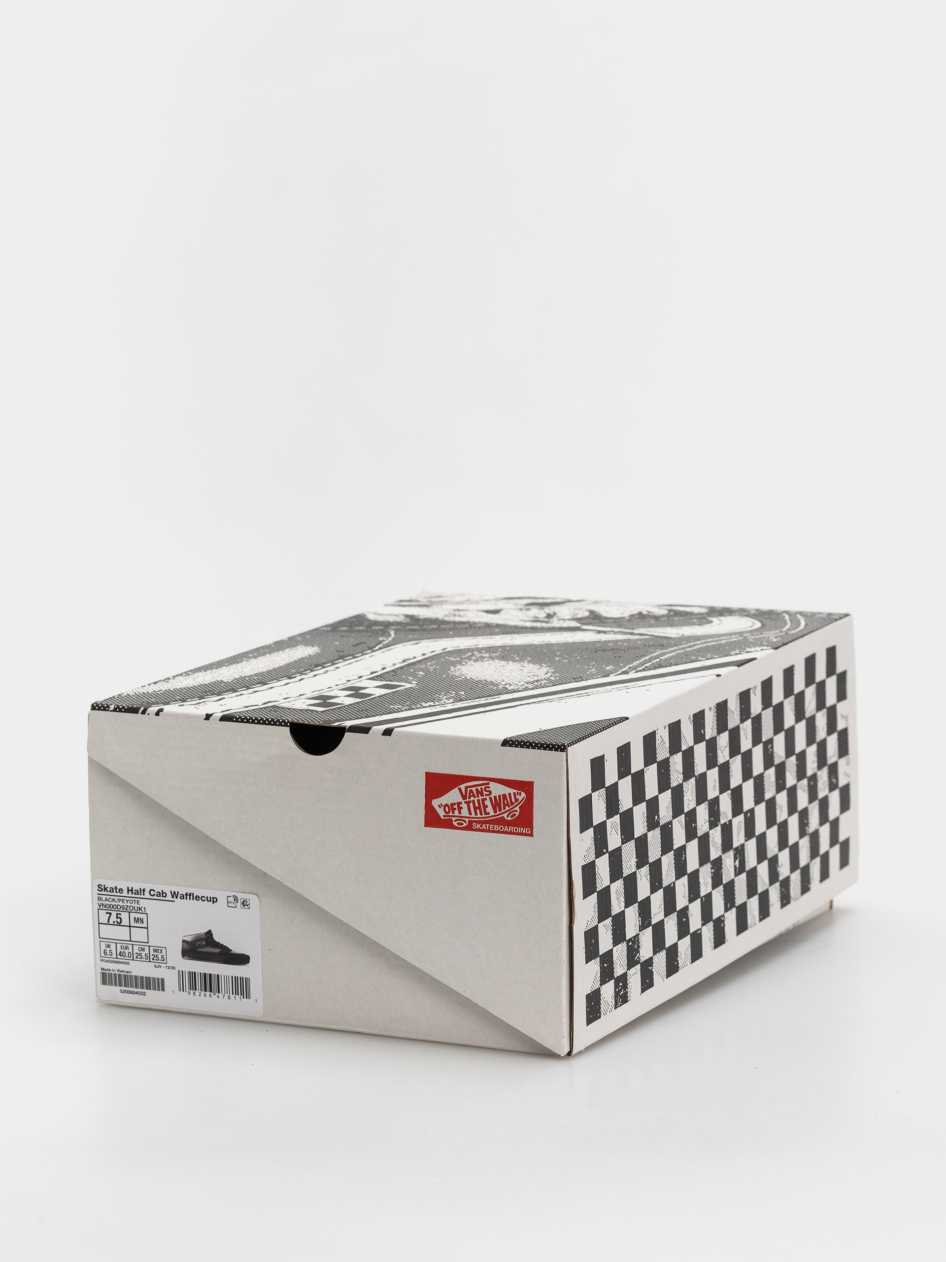 Boty Vans Skate Half Cab Wafflecup (black/peyote)