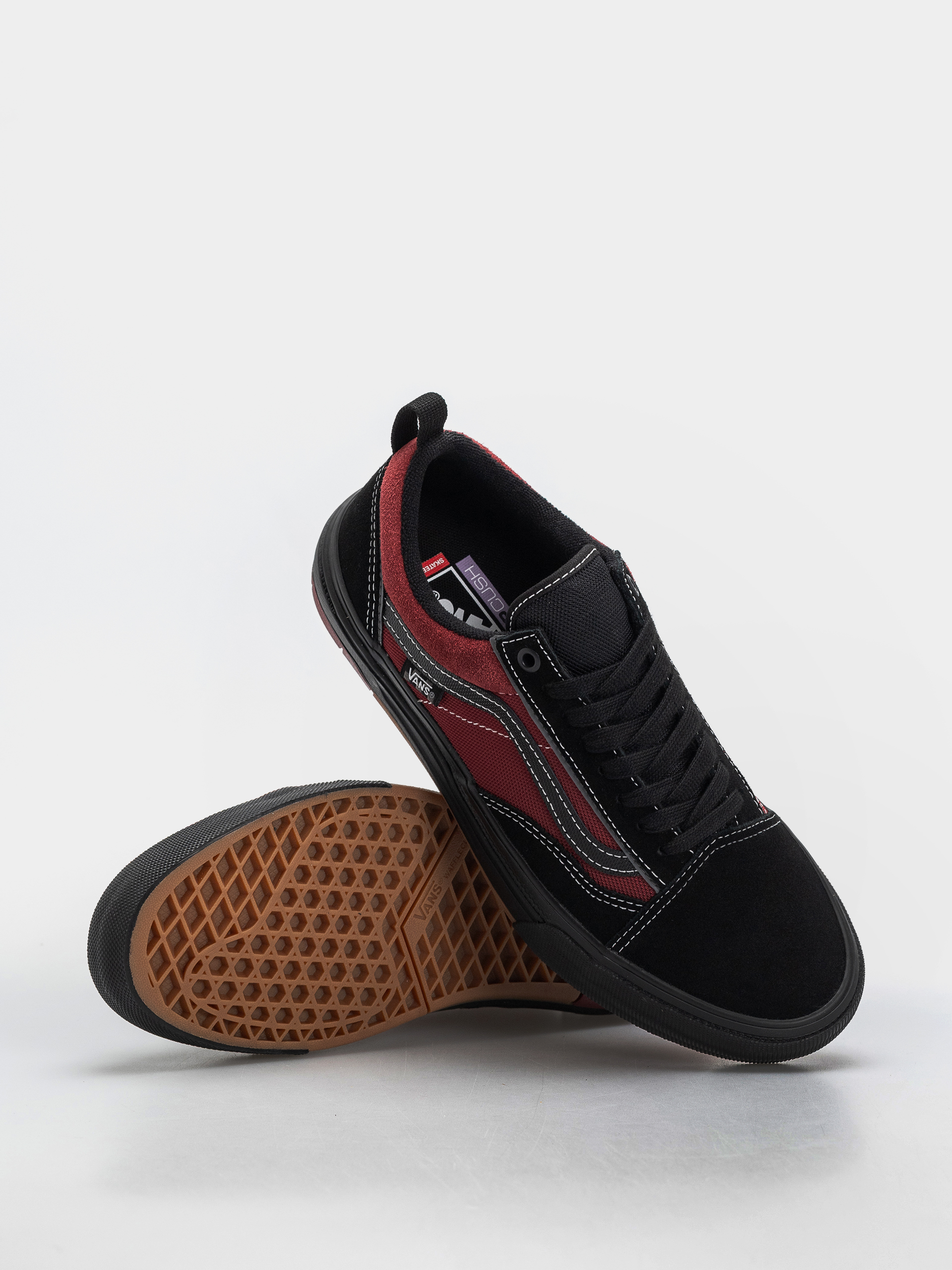 Boty Vans Skate Old Skool Wafflecup (black/red)