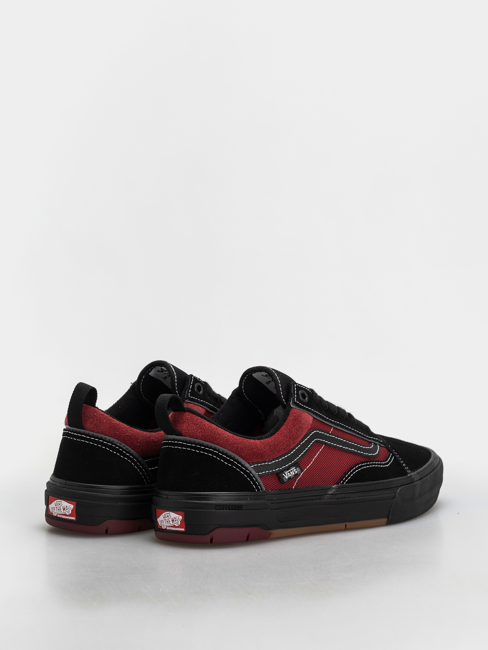 Boty Vans Skate Old Skool Wafflecup (black/red)