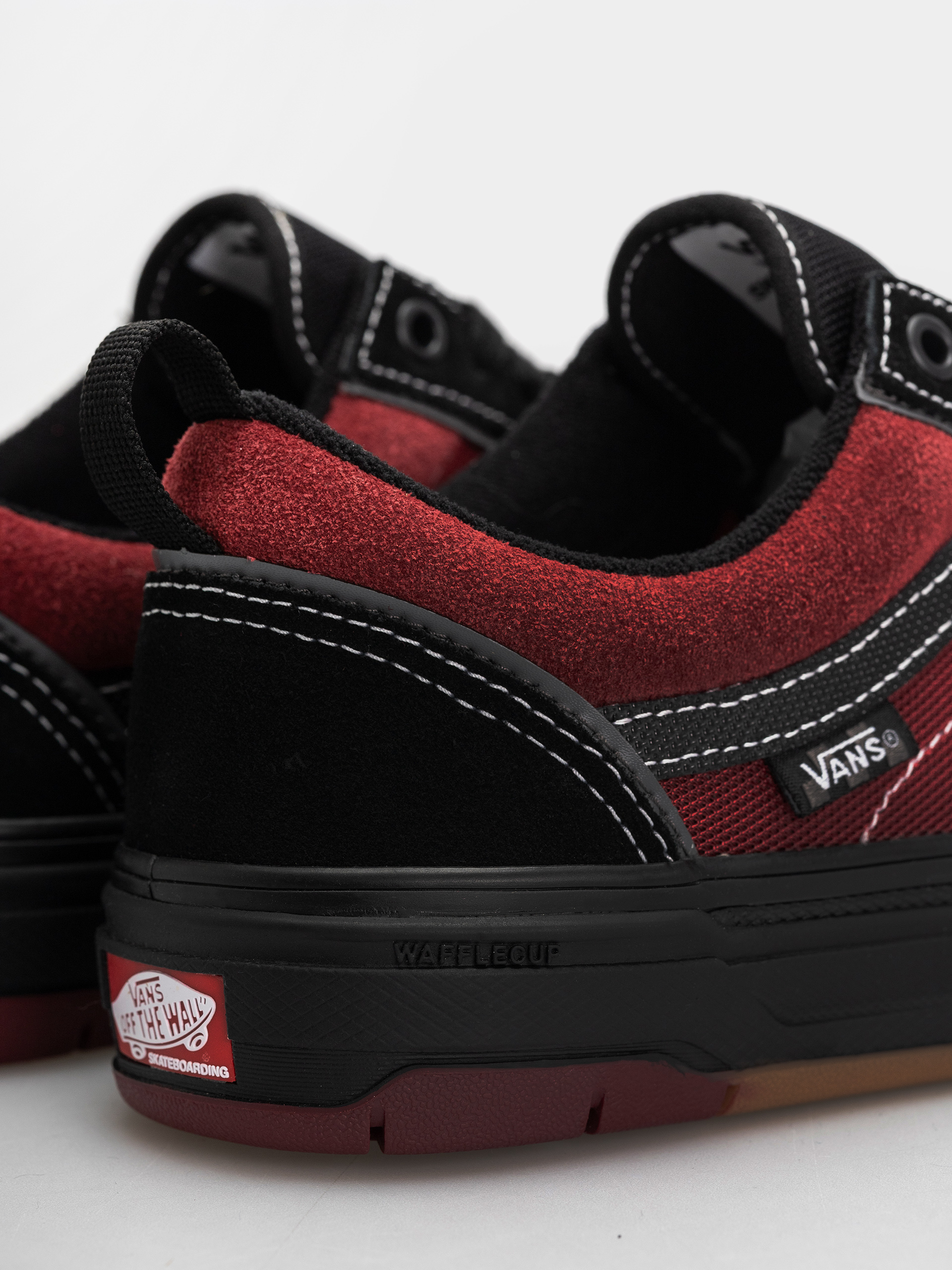 Boty Vans Skate Old Skool Wafflecup (black/red)