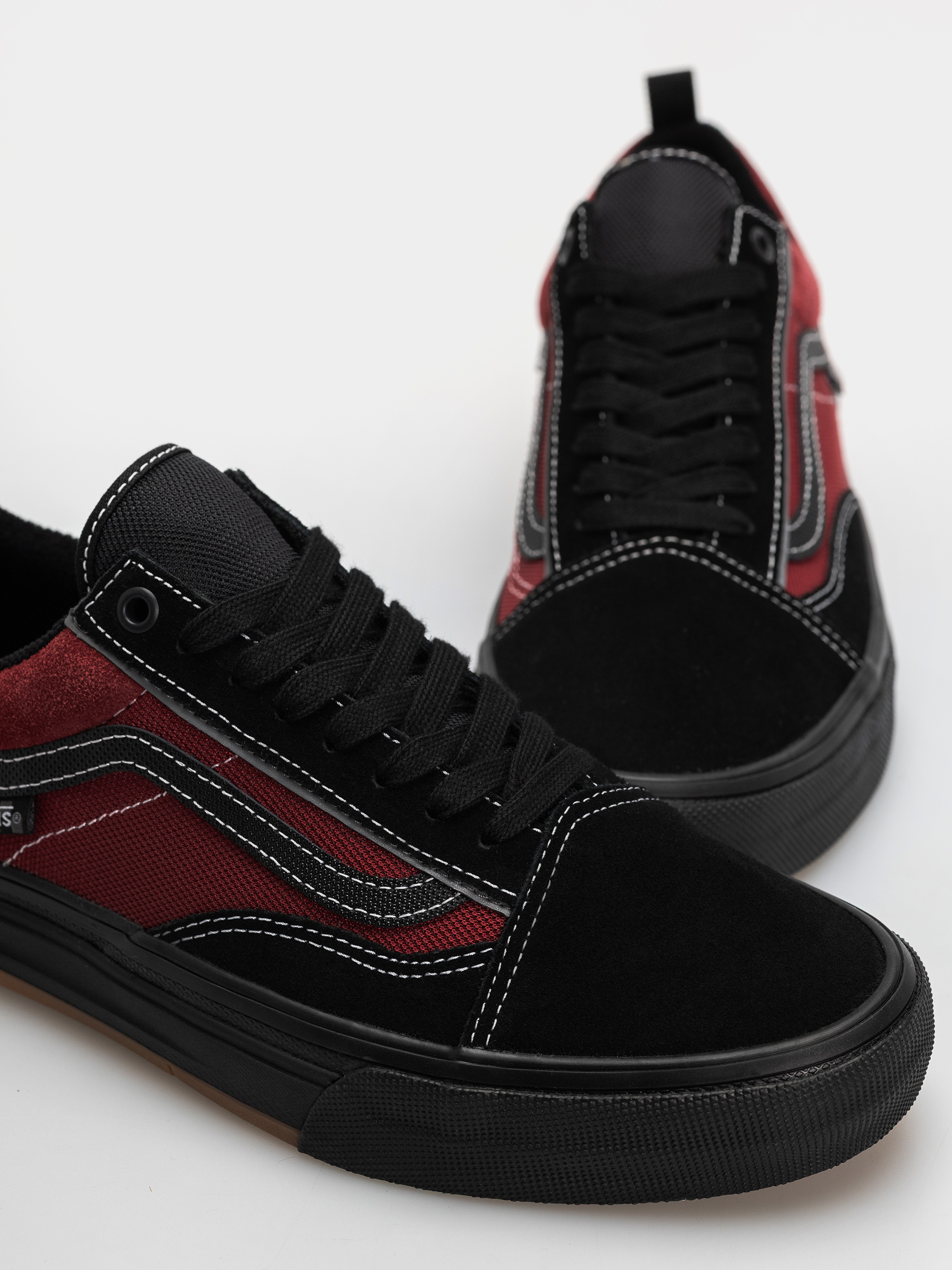 Boty Vans Skate Old Skool Wafflecup (black/red)