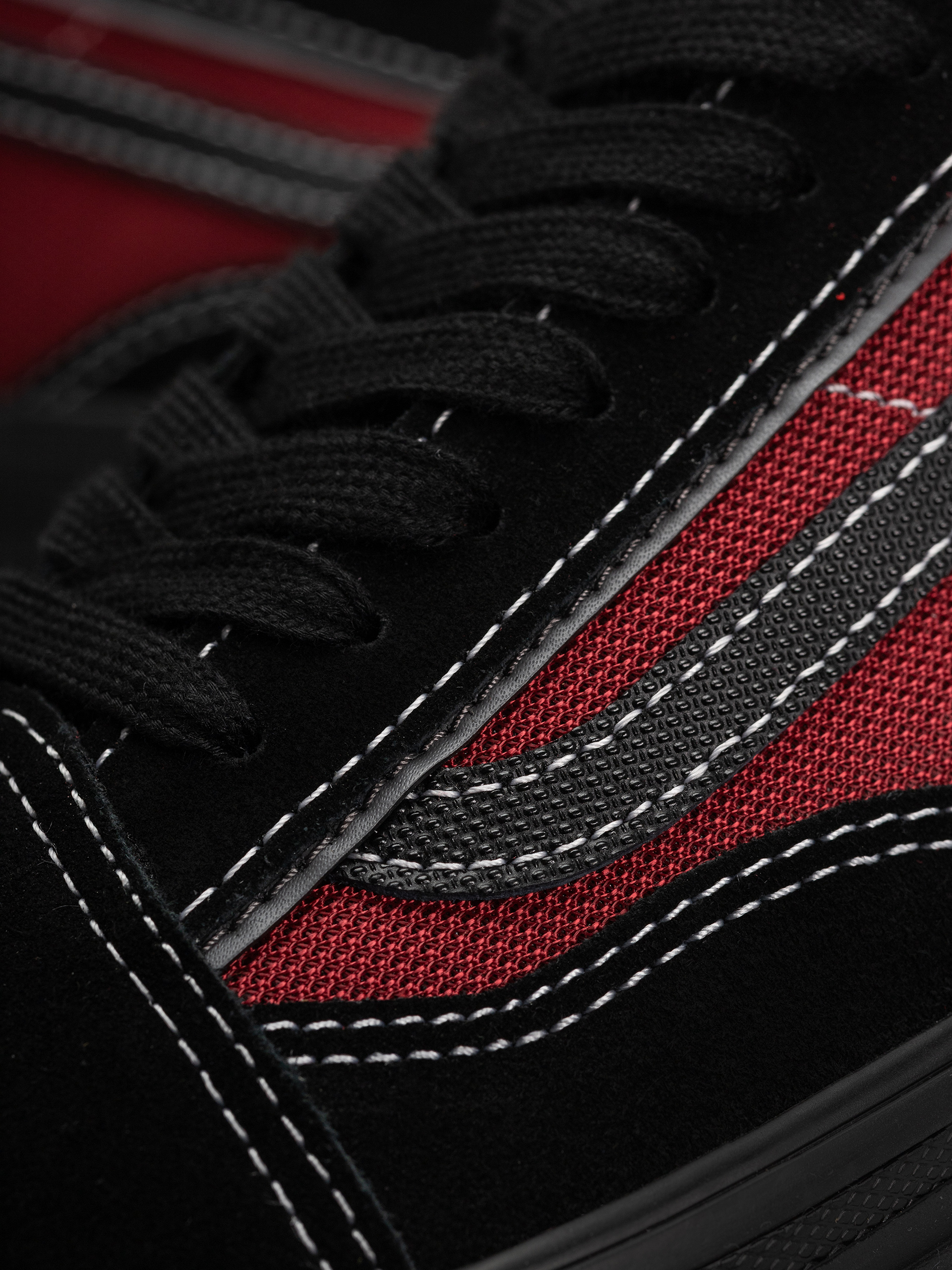 Boty Vans Skate Old Skool Wafflecup (black/red)
