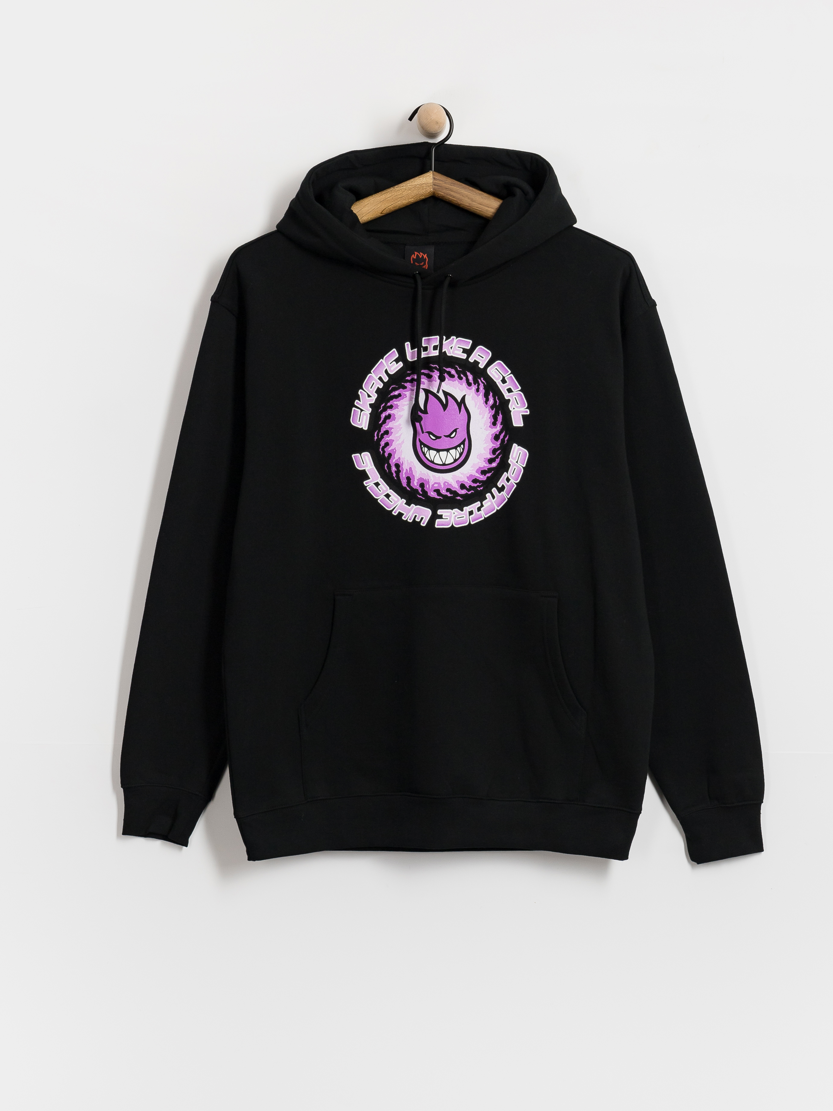 Mikina Spitfire Skate Like A Girl 25 Year Classic (black)