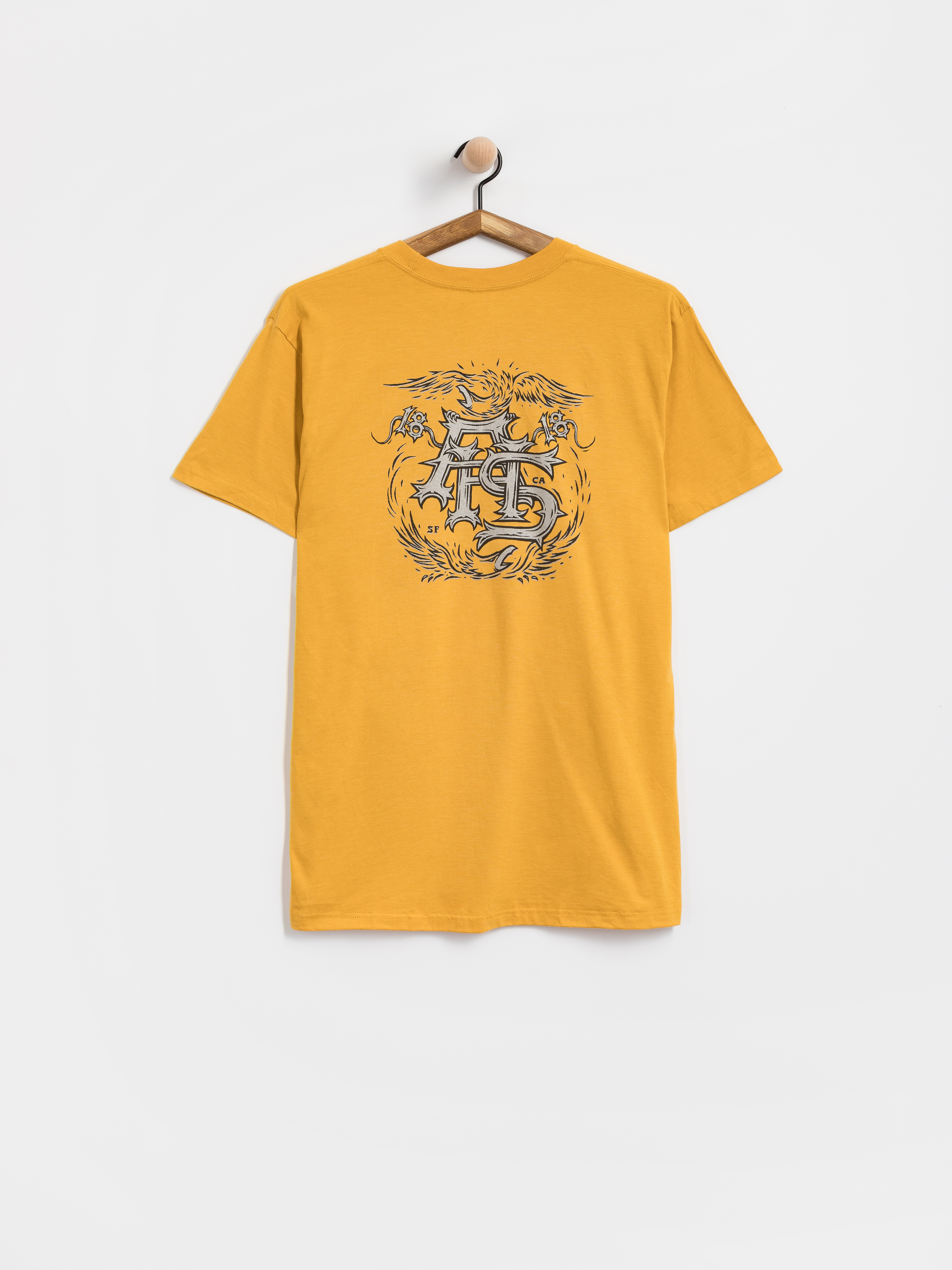 Tričko Antihero Customs (heather mustard)