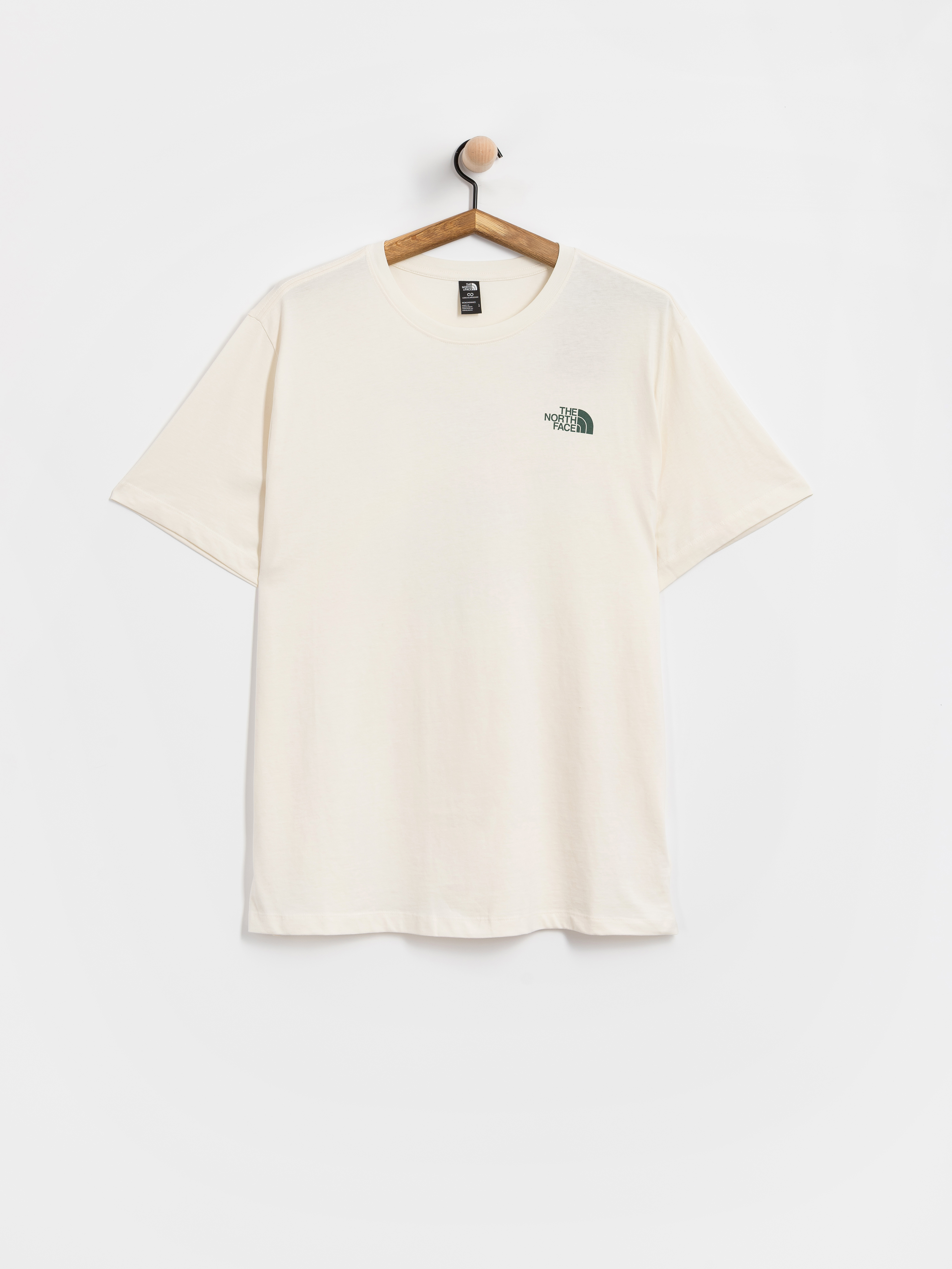 Tričko The North Face Retro Earth Relaxed (white dune)