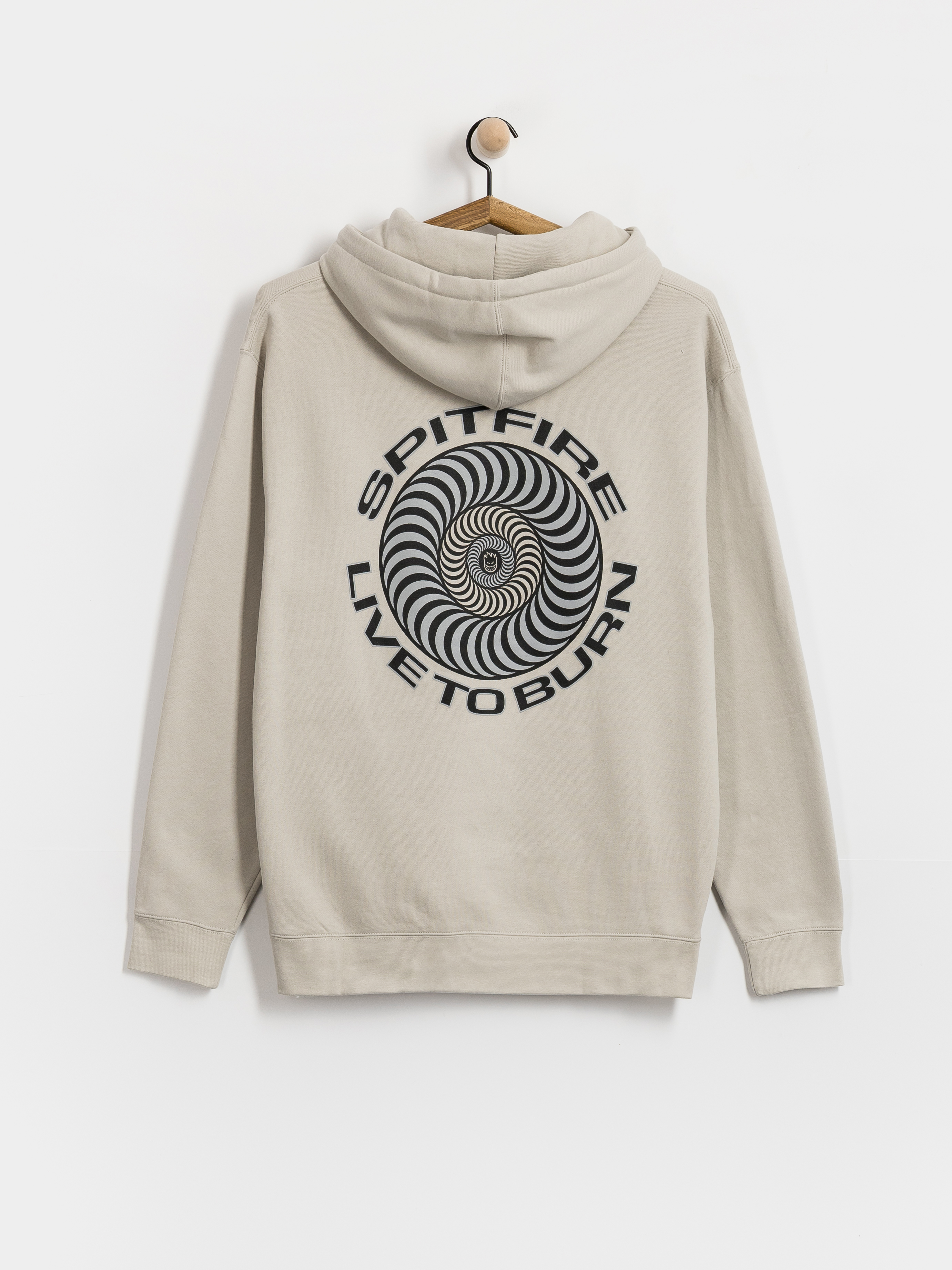 Mikina s kapucí Spitfire Live To Burn Classic HD