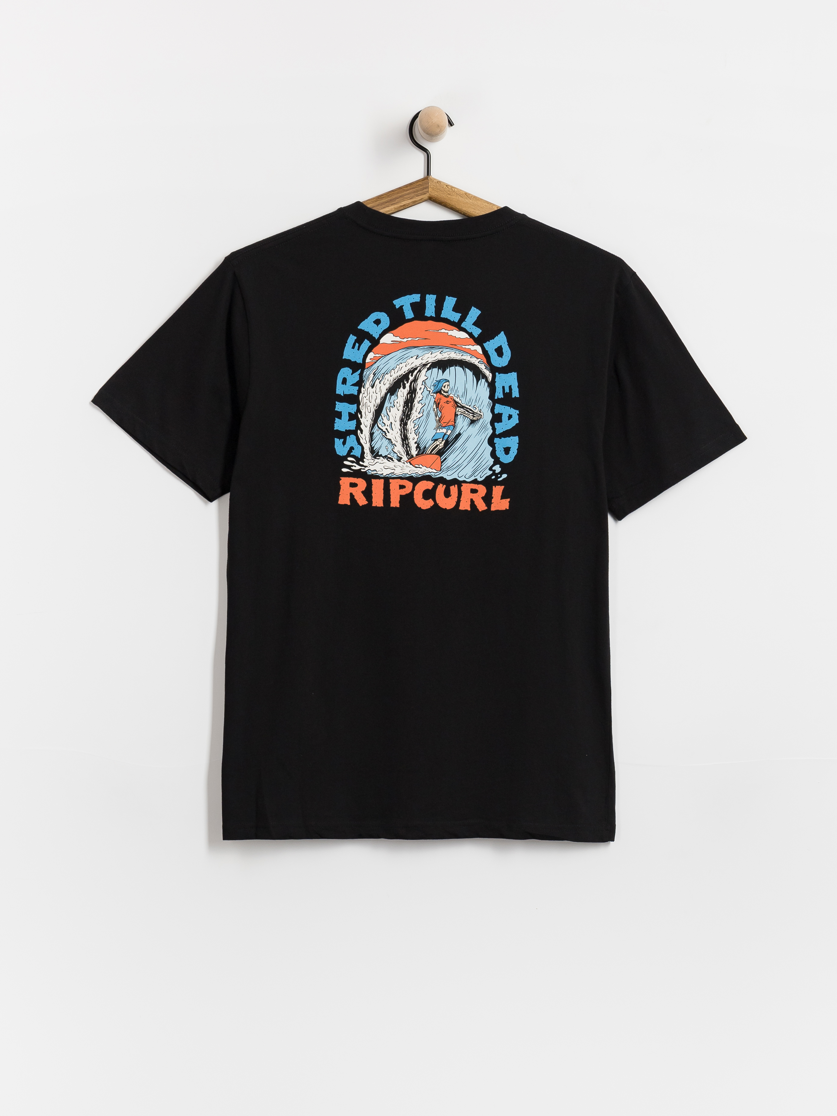 Tričko Rip Curl Shred Til (black)