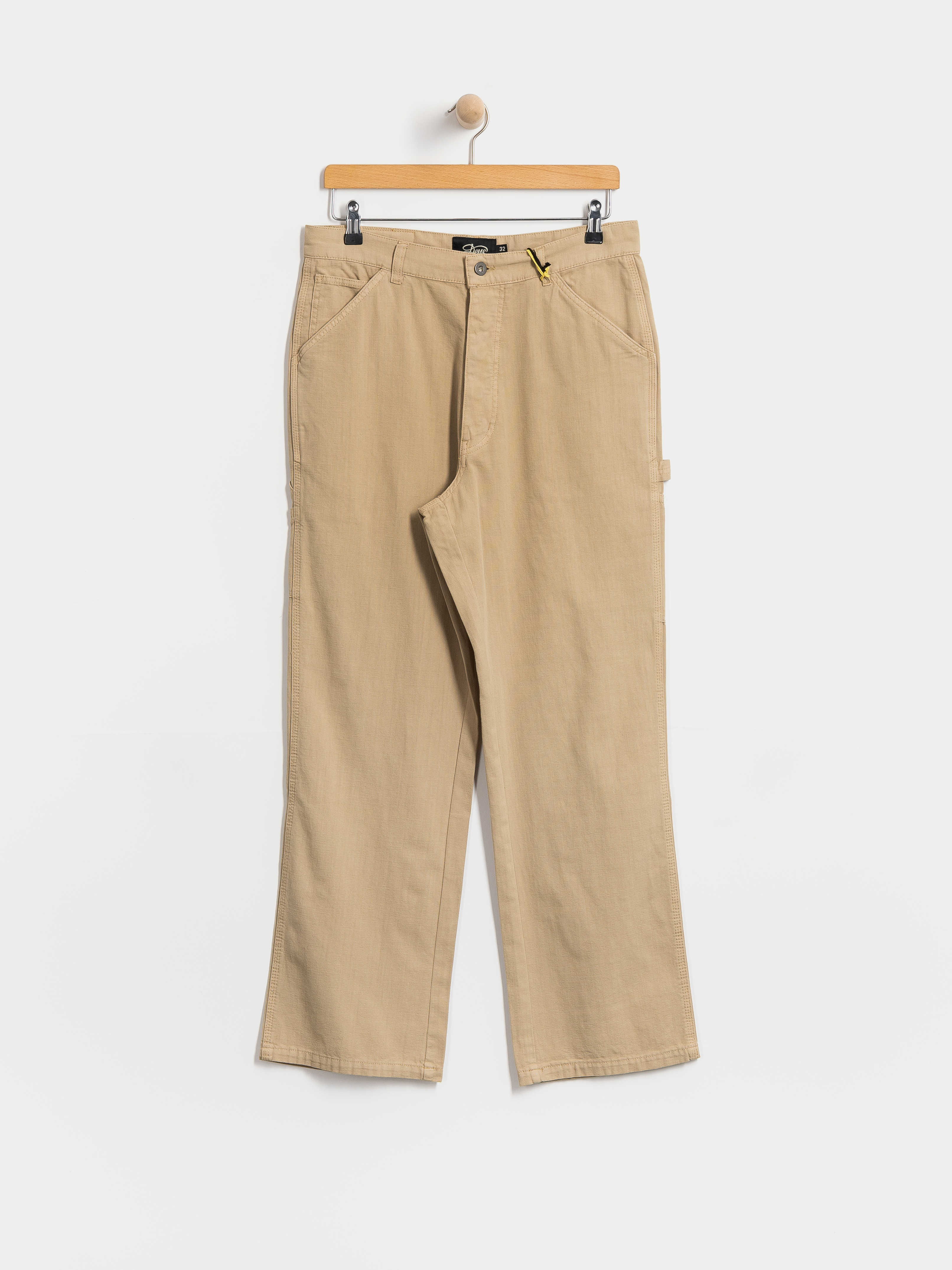 Kalhoty Deus Ex Machina Big Fella Chambray (safari)
