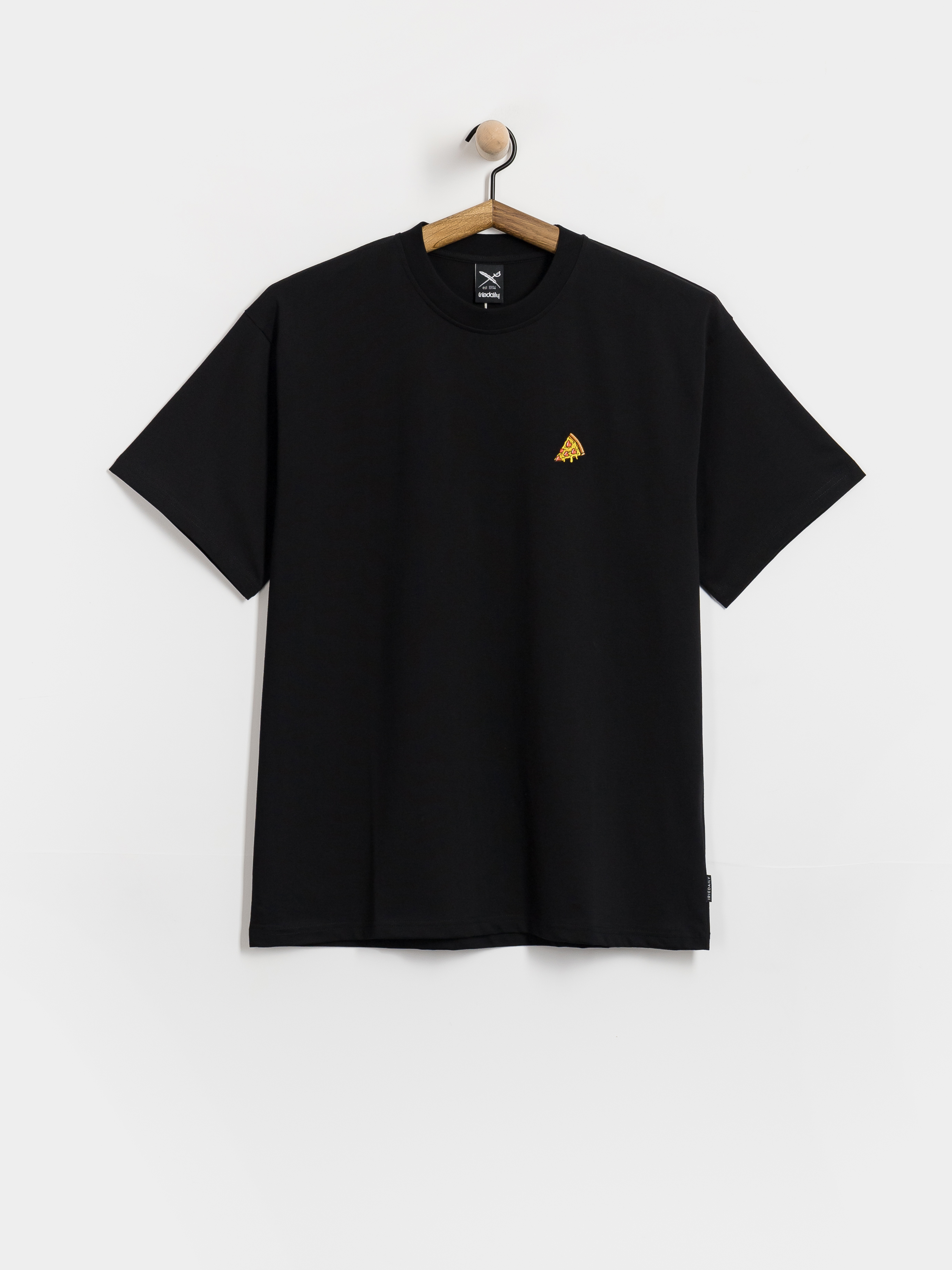 Tričko Iriedaily Pizza Slice (black)