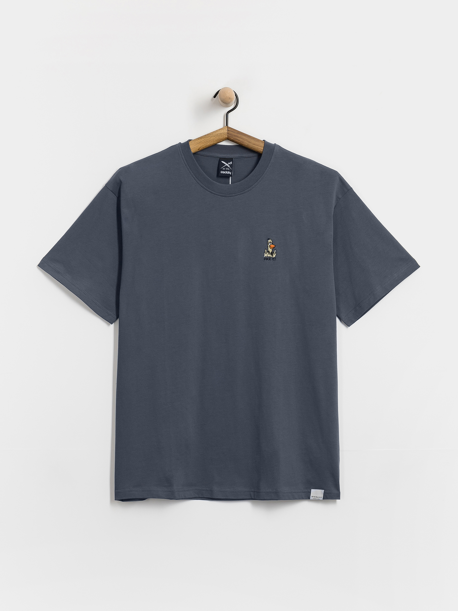 Tričko Iriedaily What The Duck (dark steel)