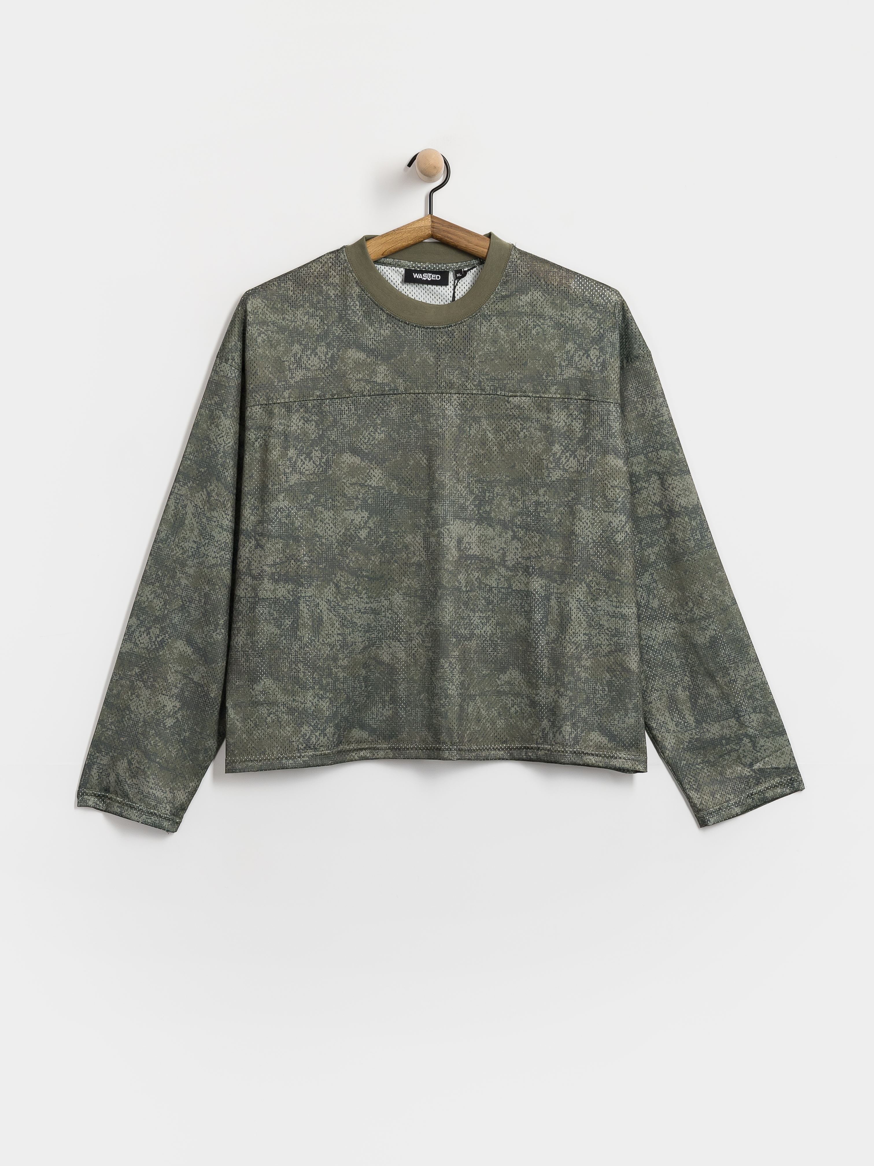 Triko Wasted Paris Swarm Mesh (olive khaki camo)