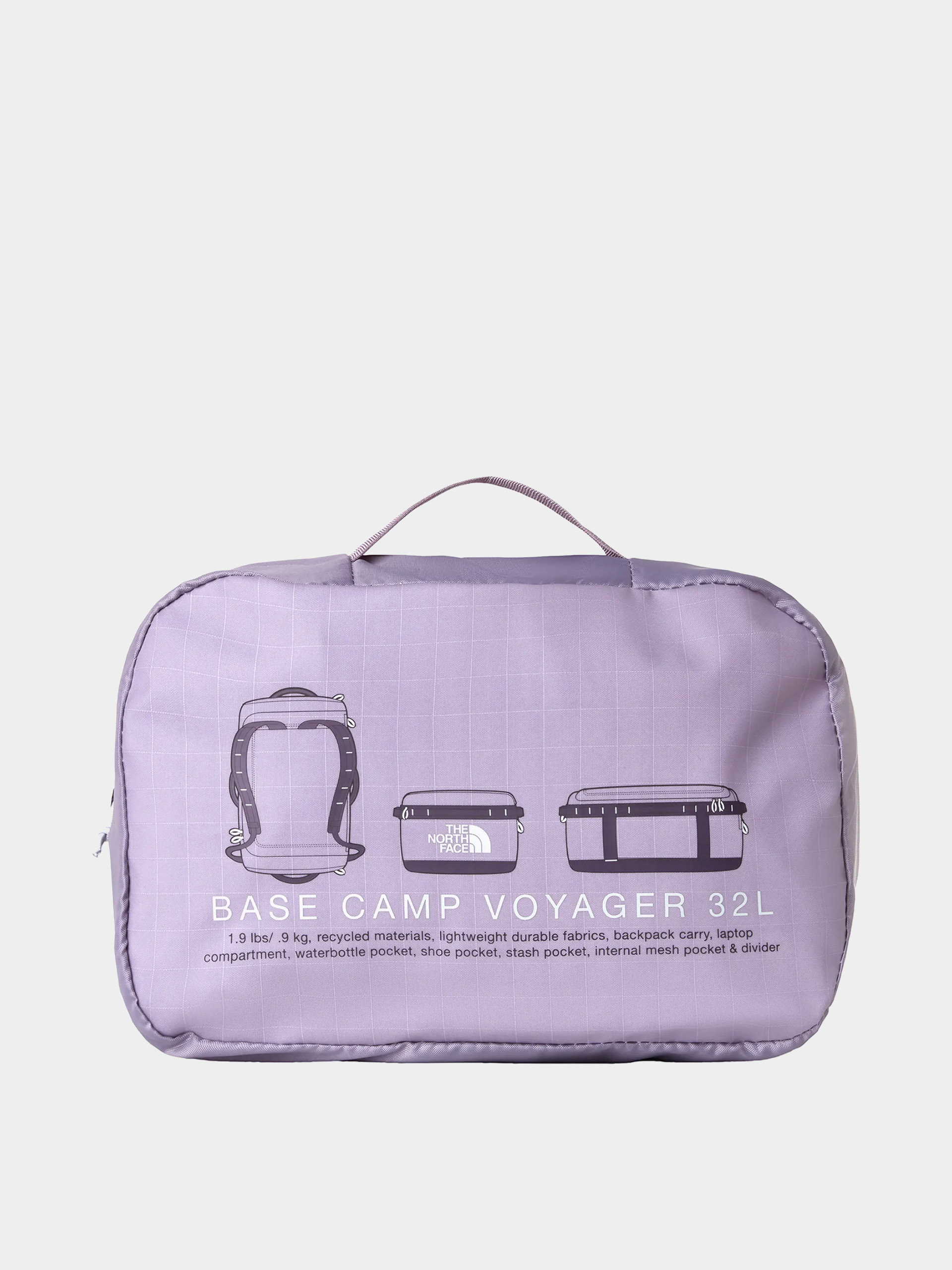 Taška The North Face Base Camp Voyager Duffel 32L (transcendent gr)