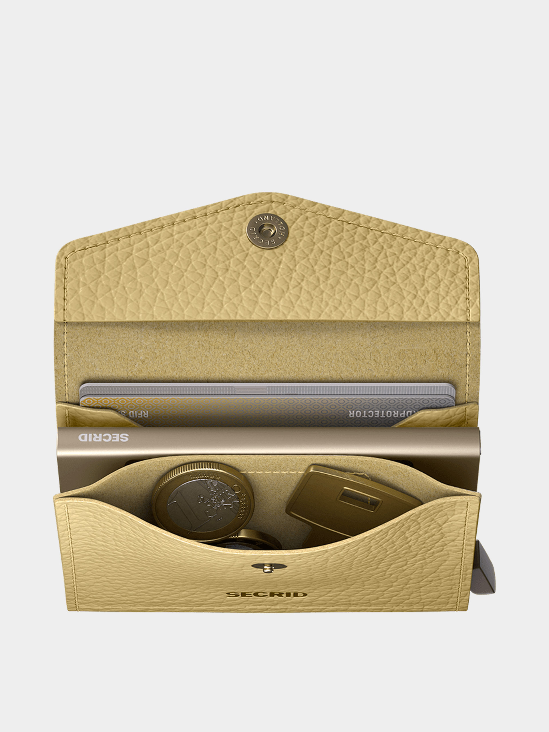 Peněženka Secrid Envelope (pebble butter yellow)