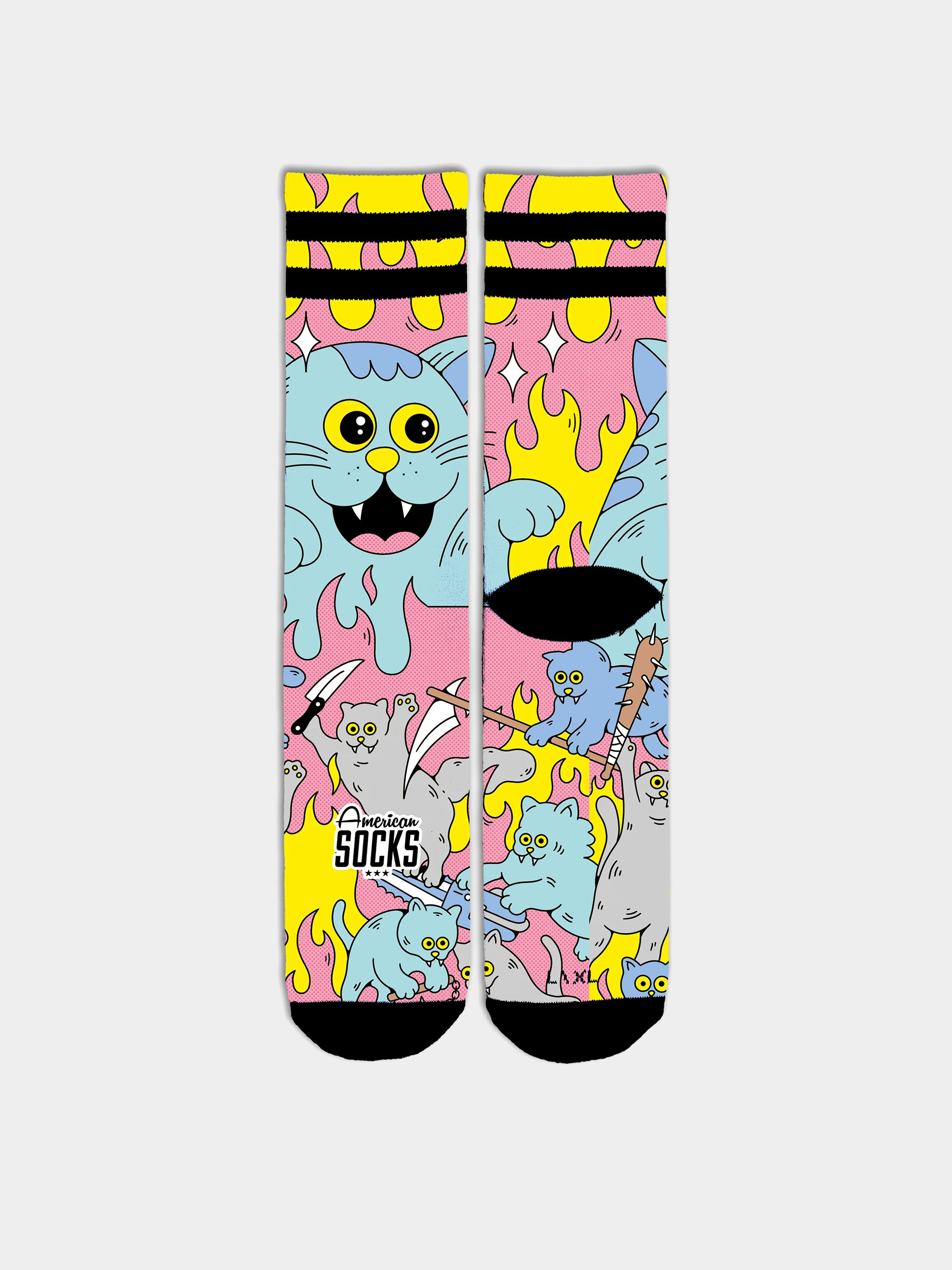 Ponožky American Socks Killer Kitties