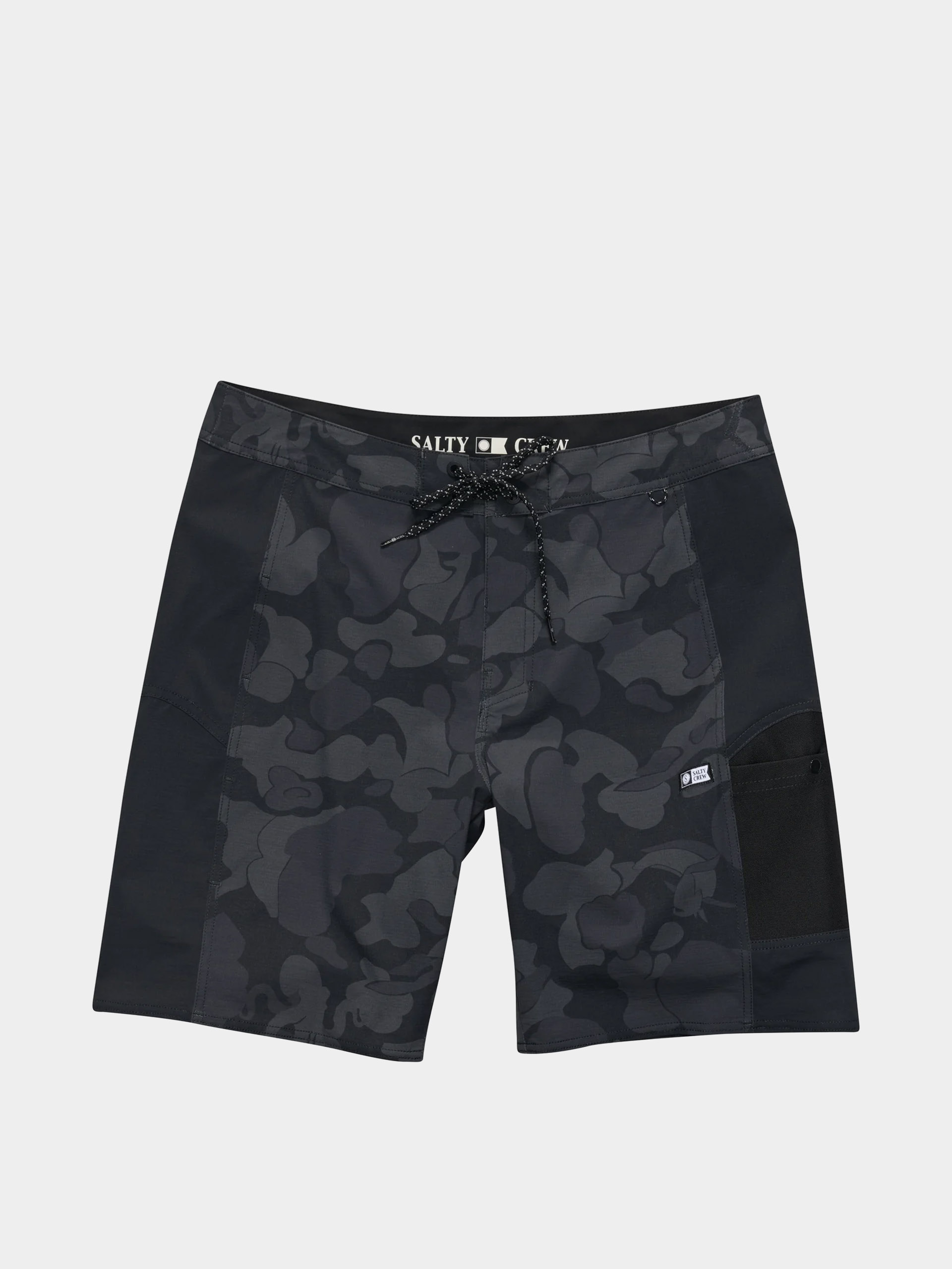 Plážové kraťasy Salty Crew Flagship Boatshort (black)