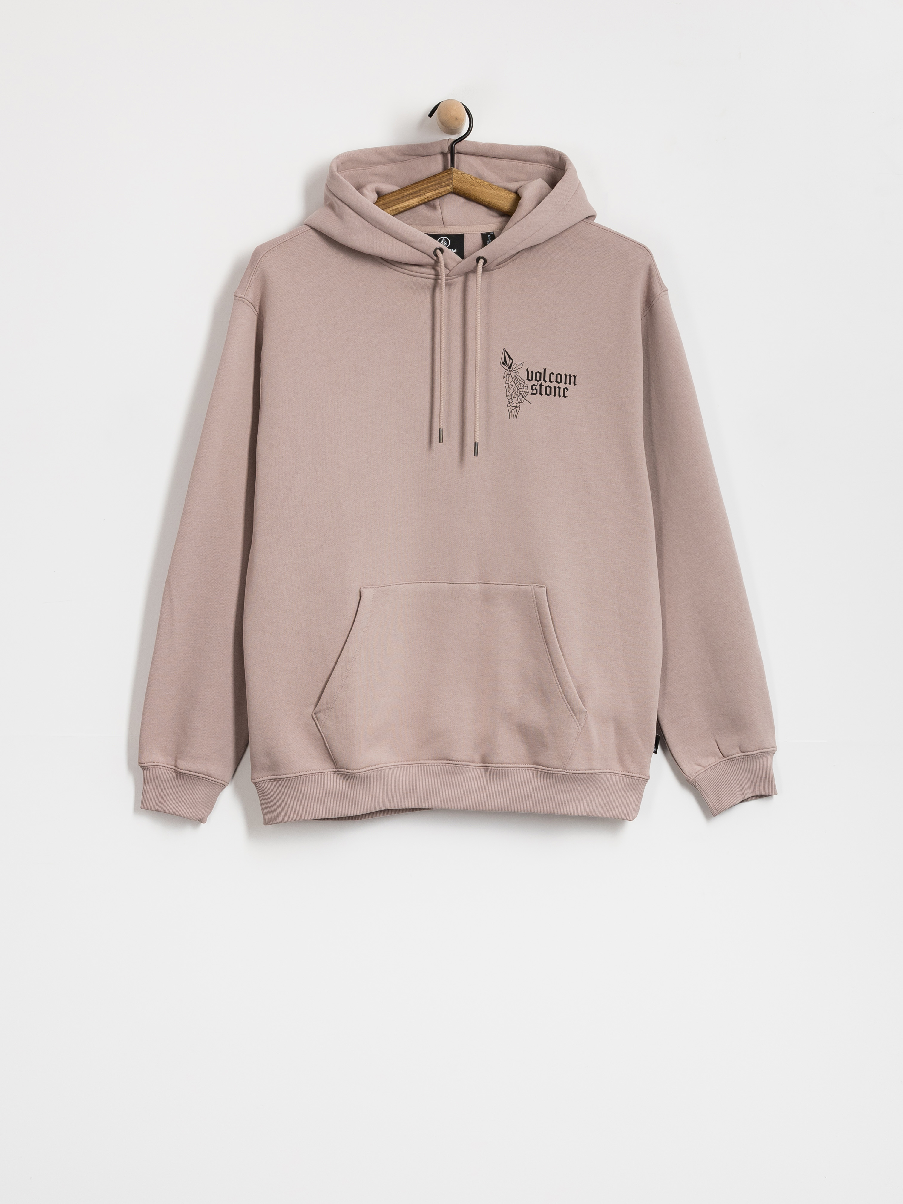 Mikina s kapucí Volcom Watanite HD (bark brown)