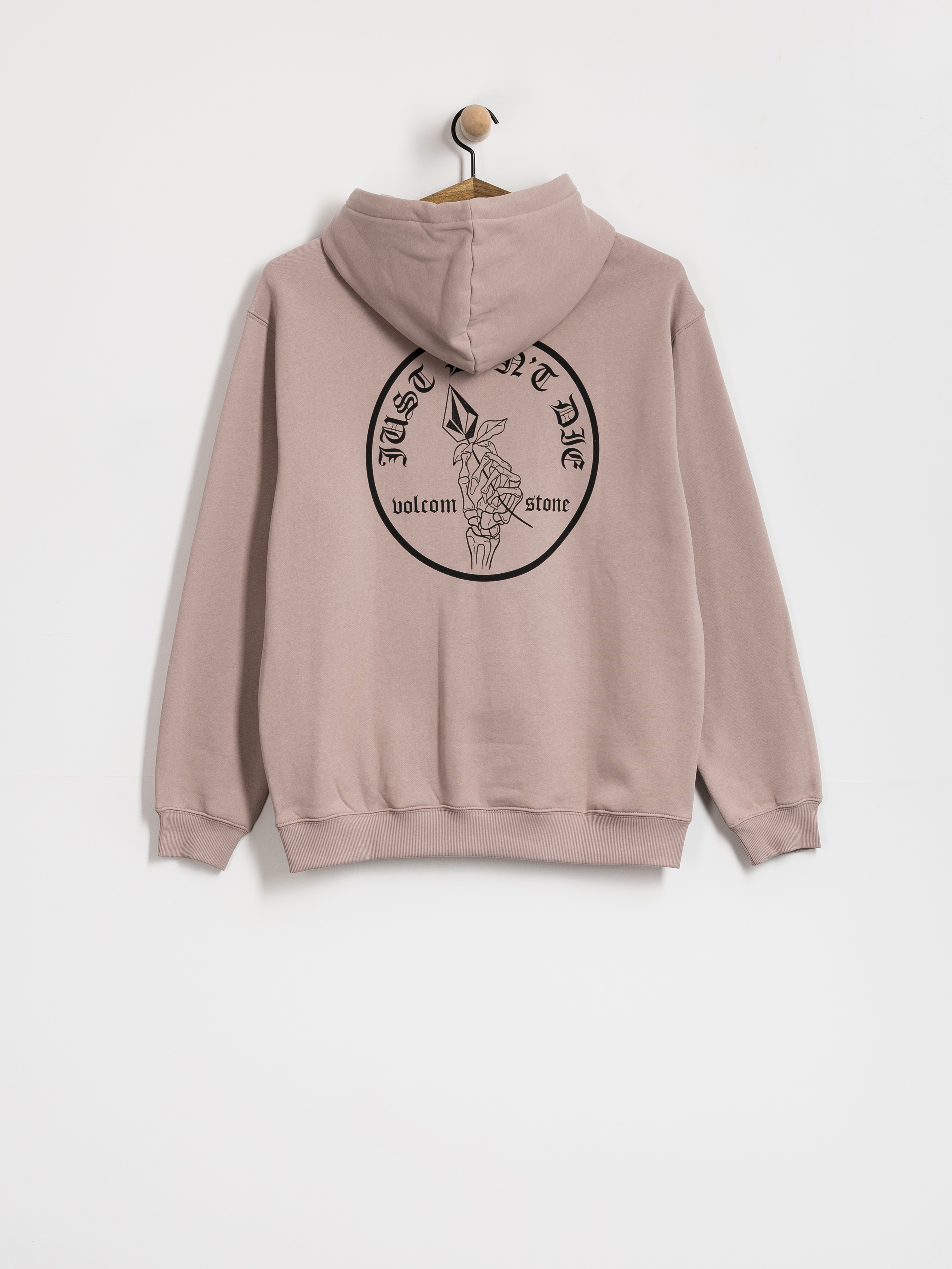 Mikina s kapucí Volcom Watanite HD (bark brown)