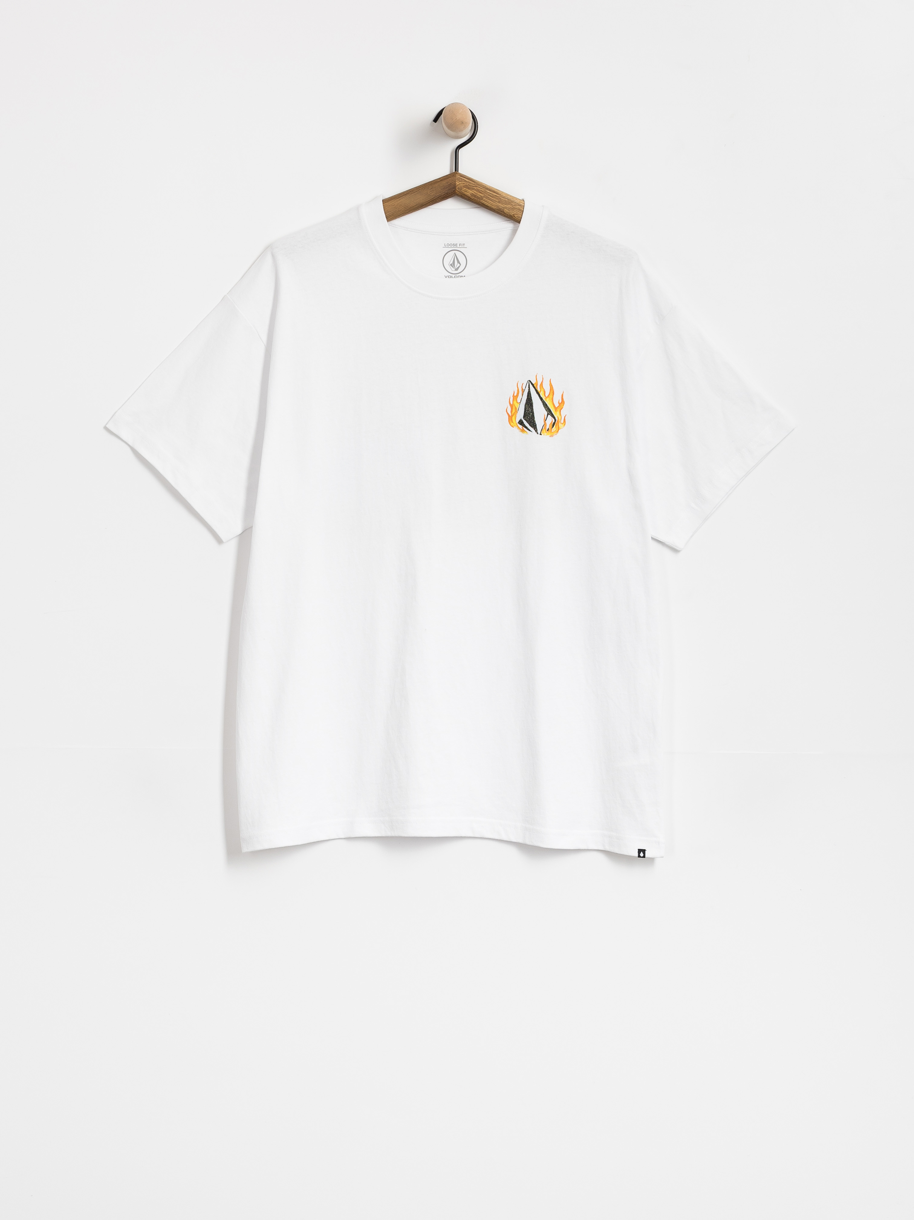 Tričko Volcom Double Fantasy Lse (white)