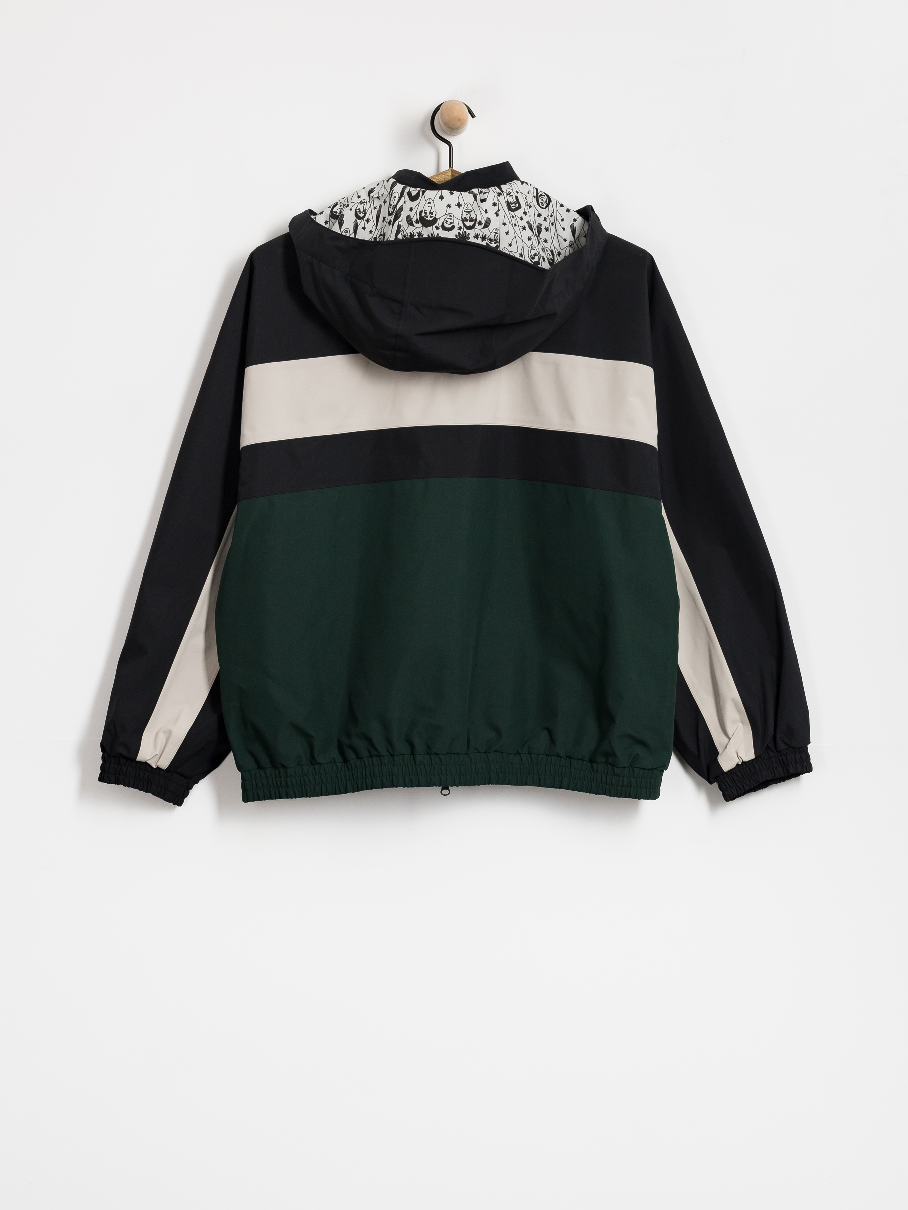 Dámská Snowboardová bunda Volcom Dlm (black green)