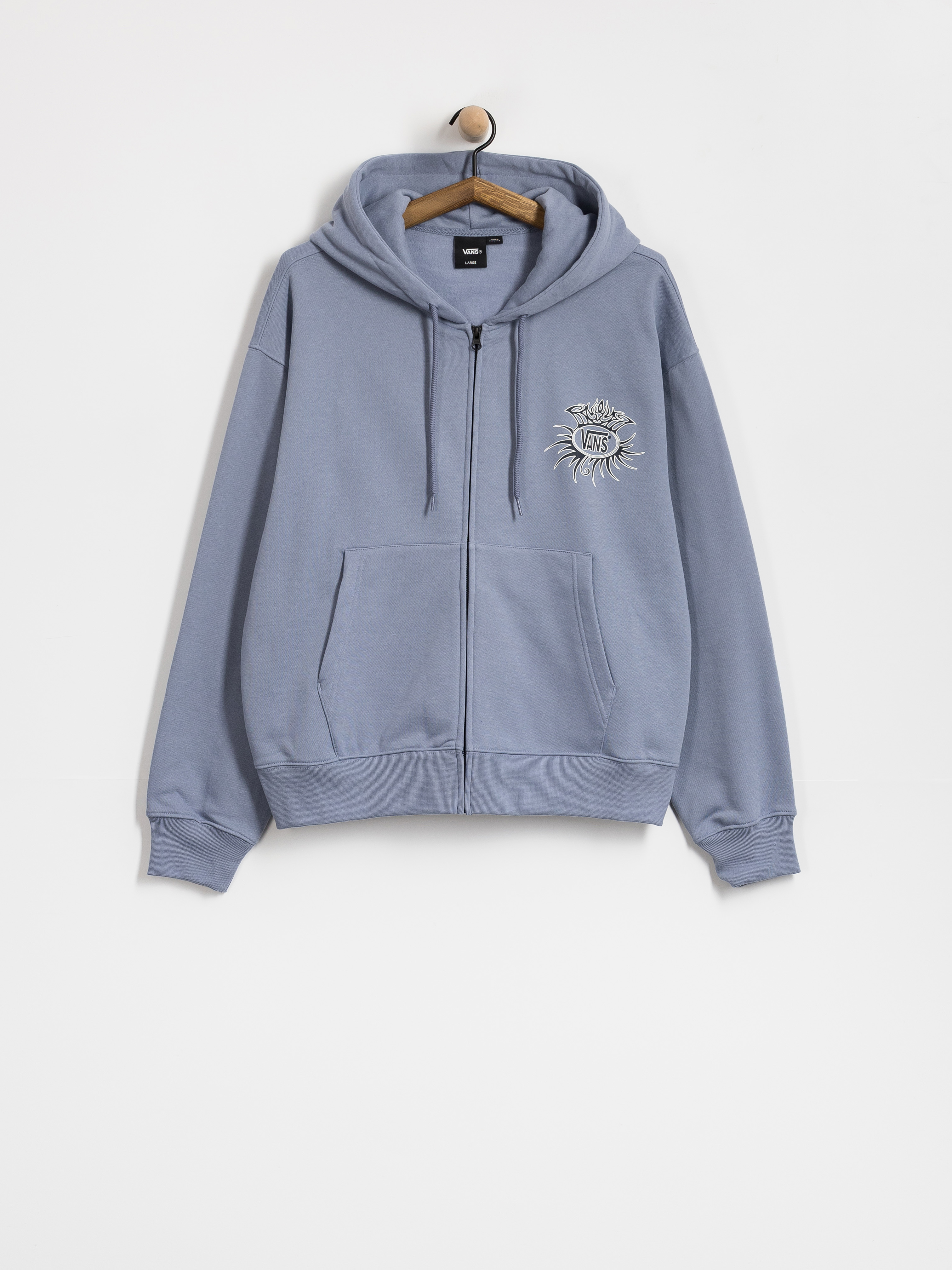 Mikina Vans Torched Full Zip (glacial slate)