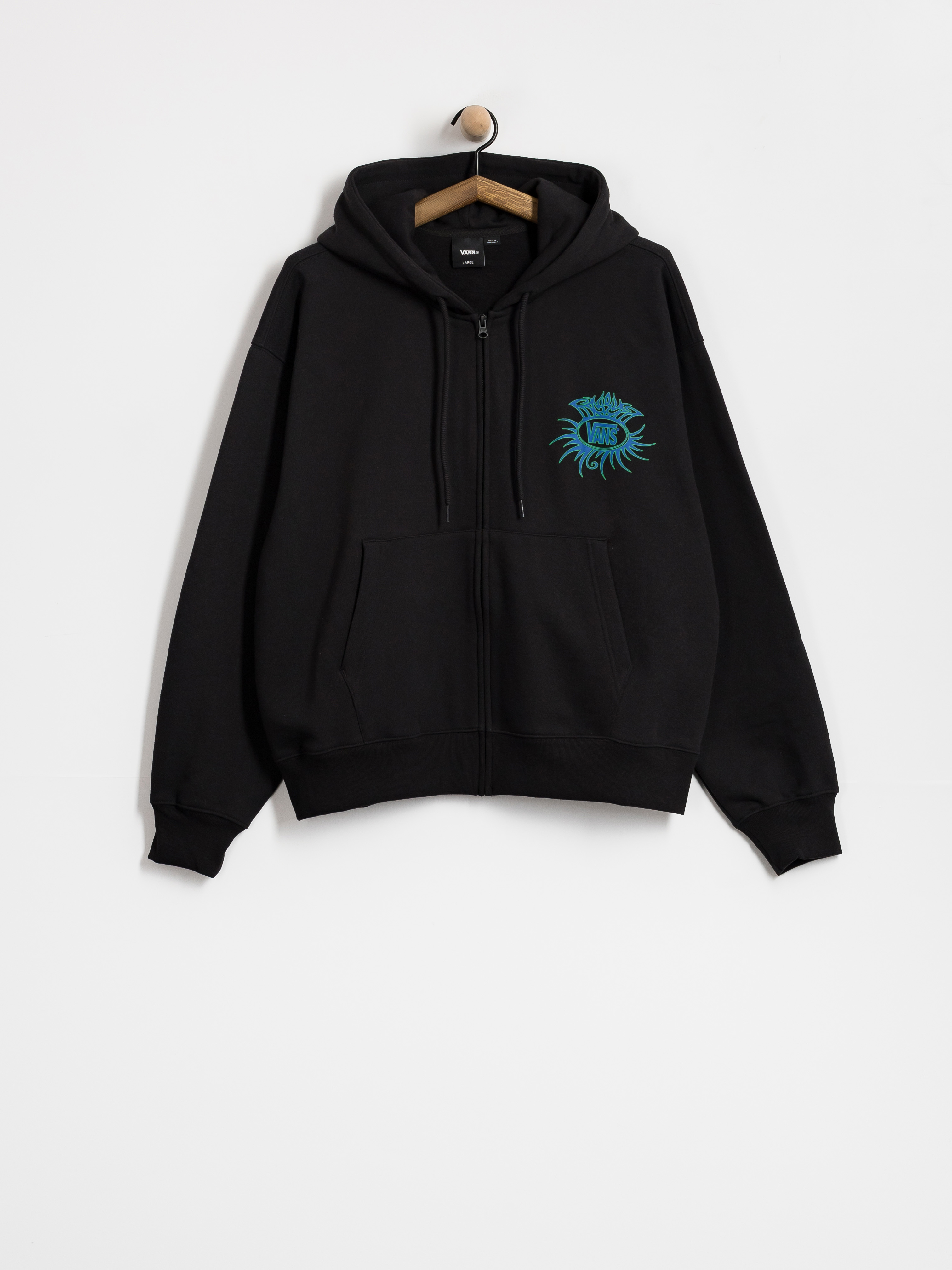 Mikina Vans Torched Full Zip (black)