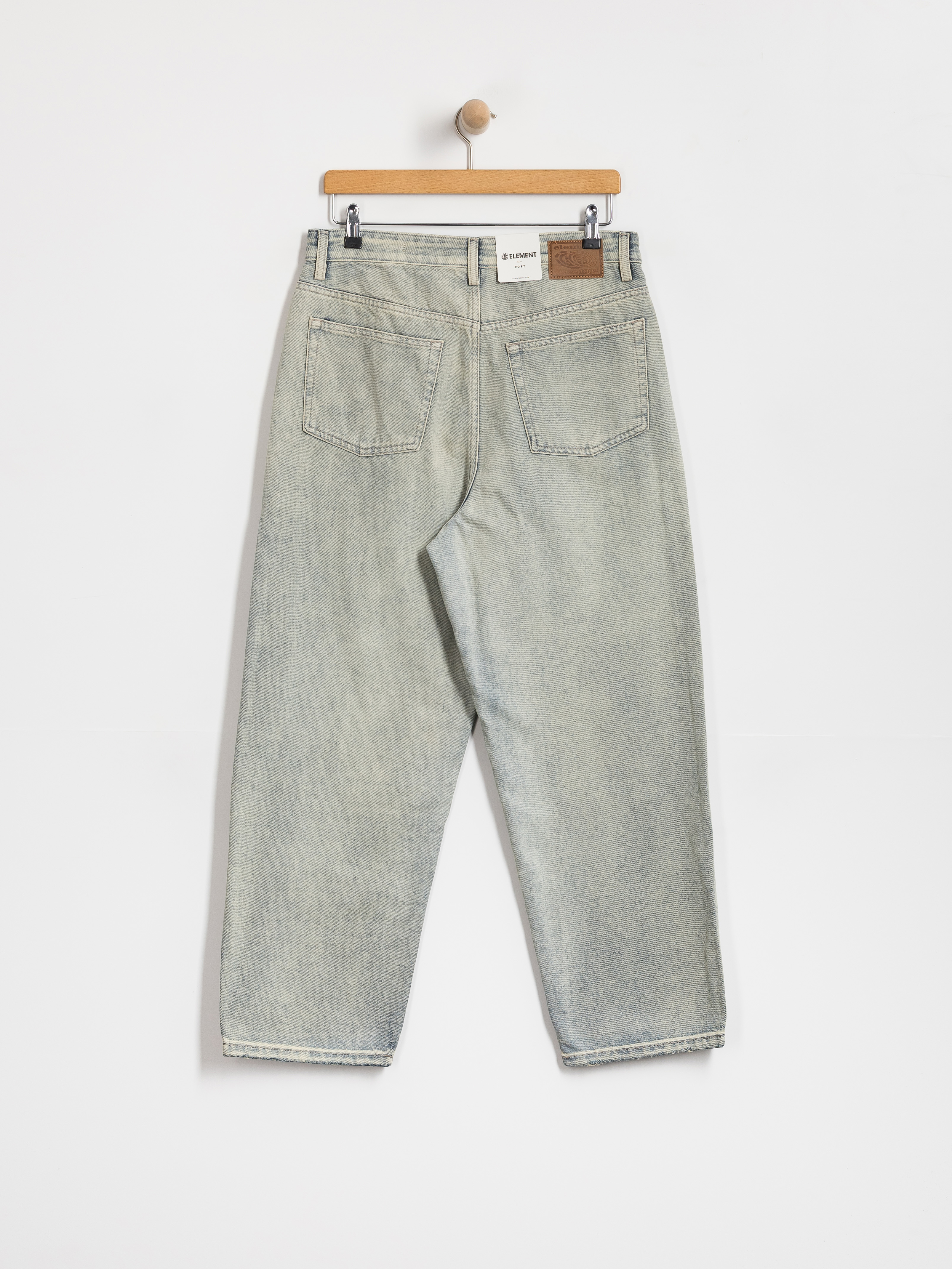 Kalhoty Element Big 5 Denim (ash bleach wash)