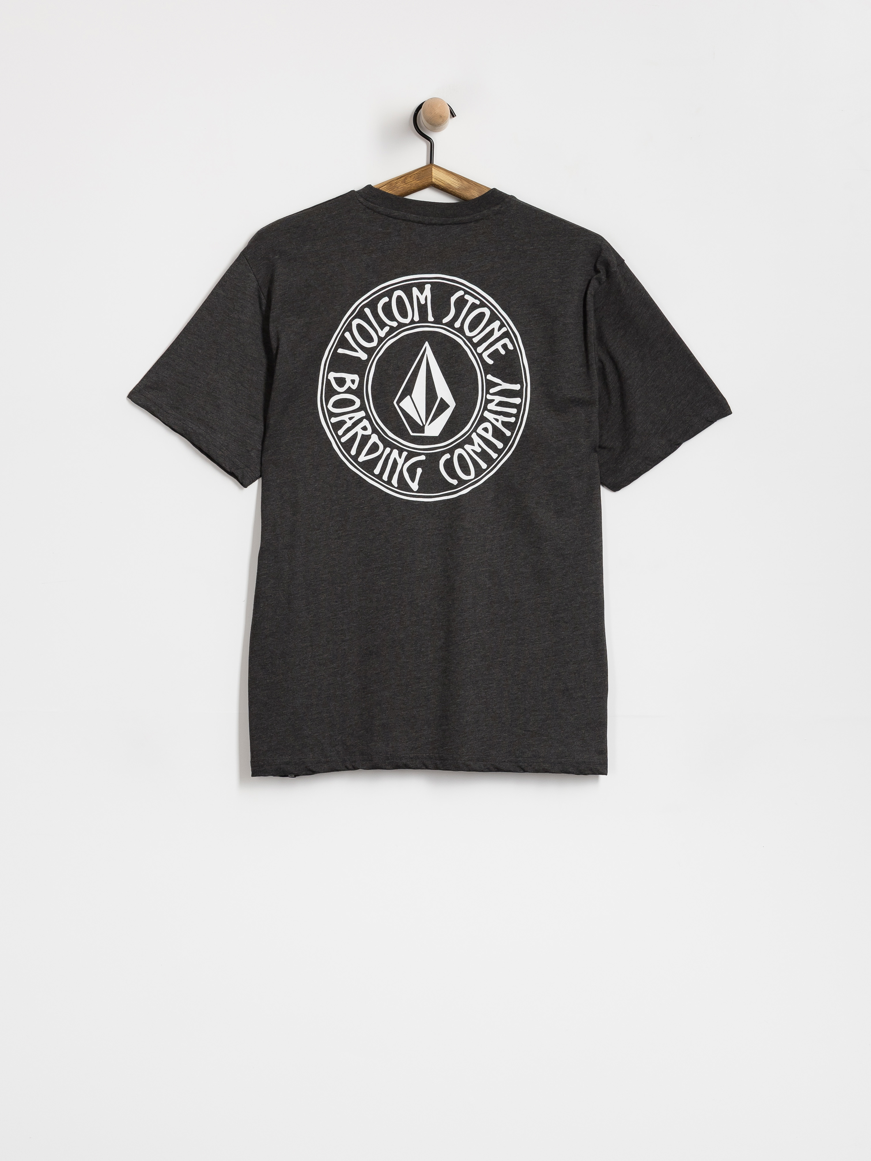 Tričko Volcom Drain You Hth (heather black)
