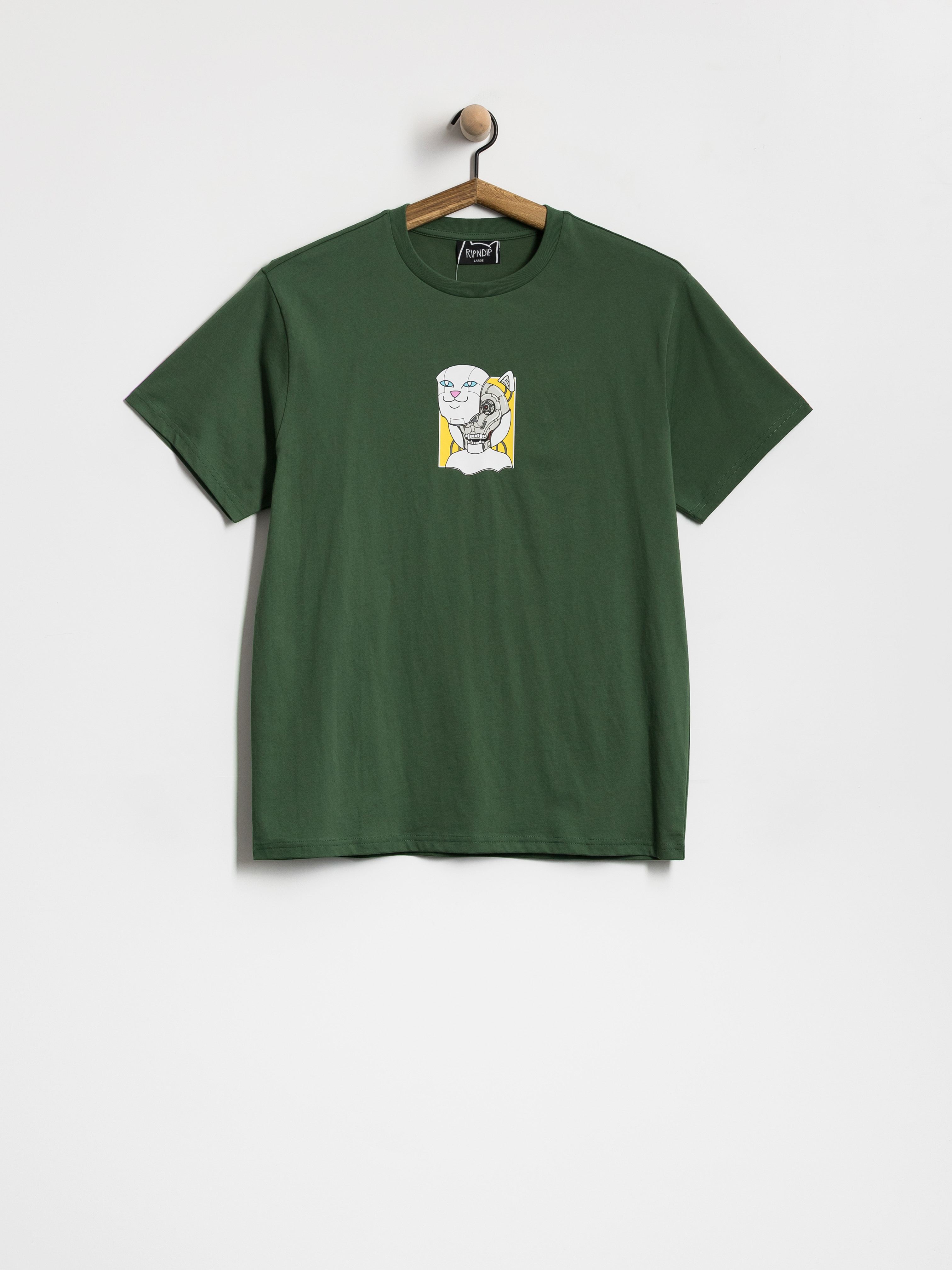 Tričko RipNDip Plugged In (dark forest)