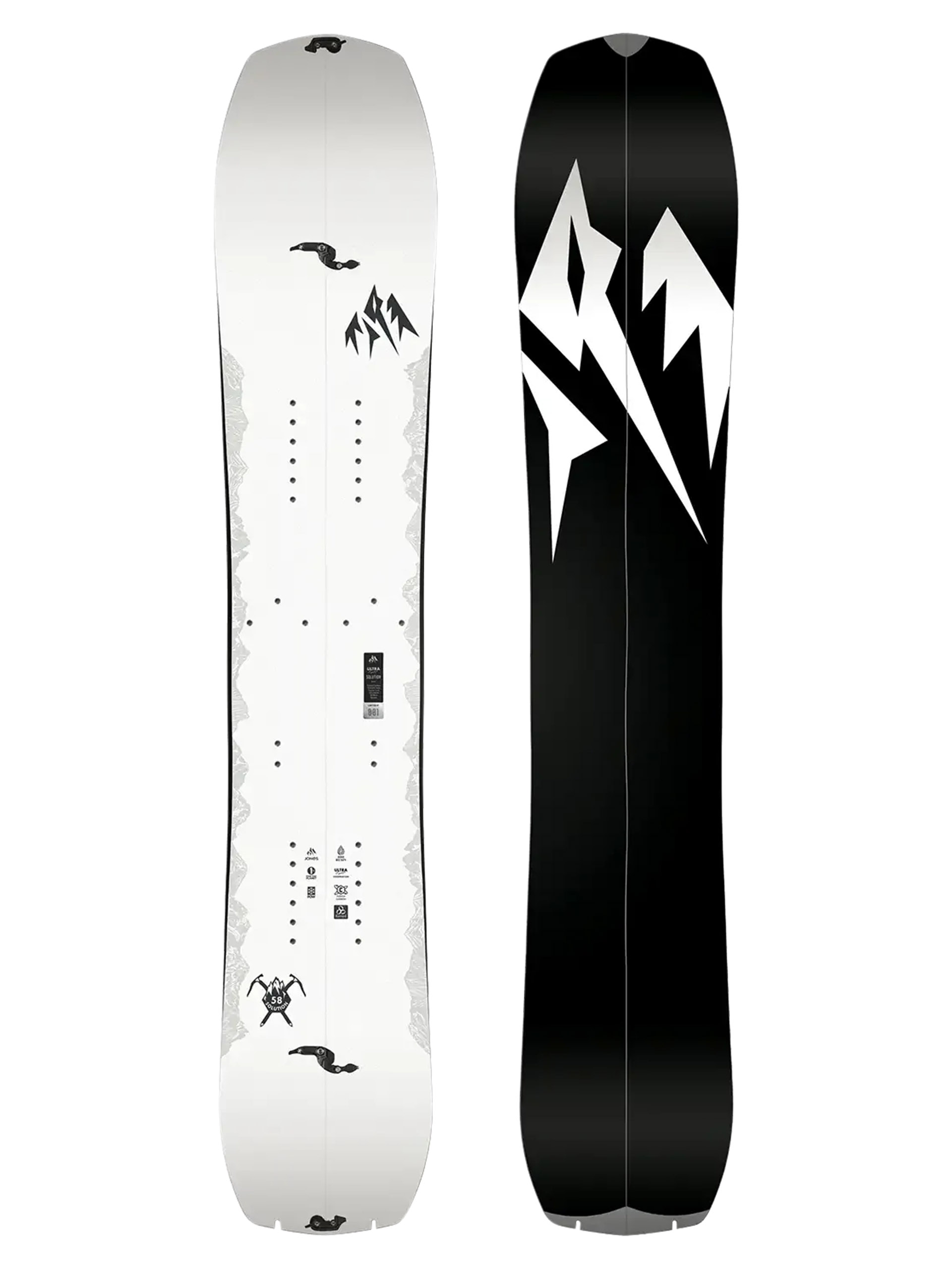 Pánská Snowboard Jones Snowboards Spl Ultralight Solution Splitboard (white)