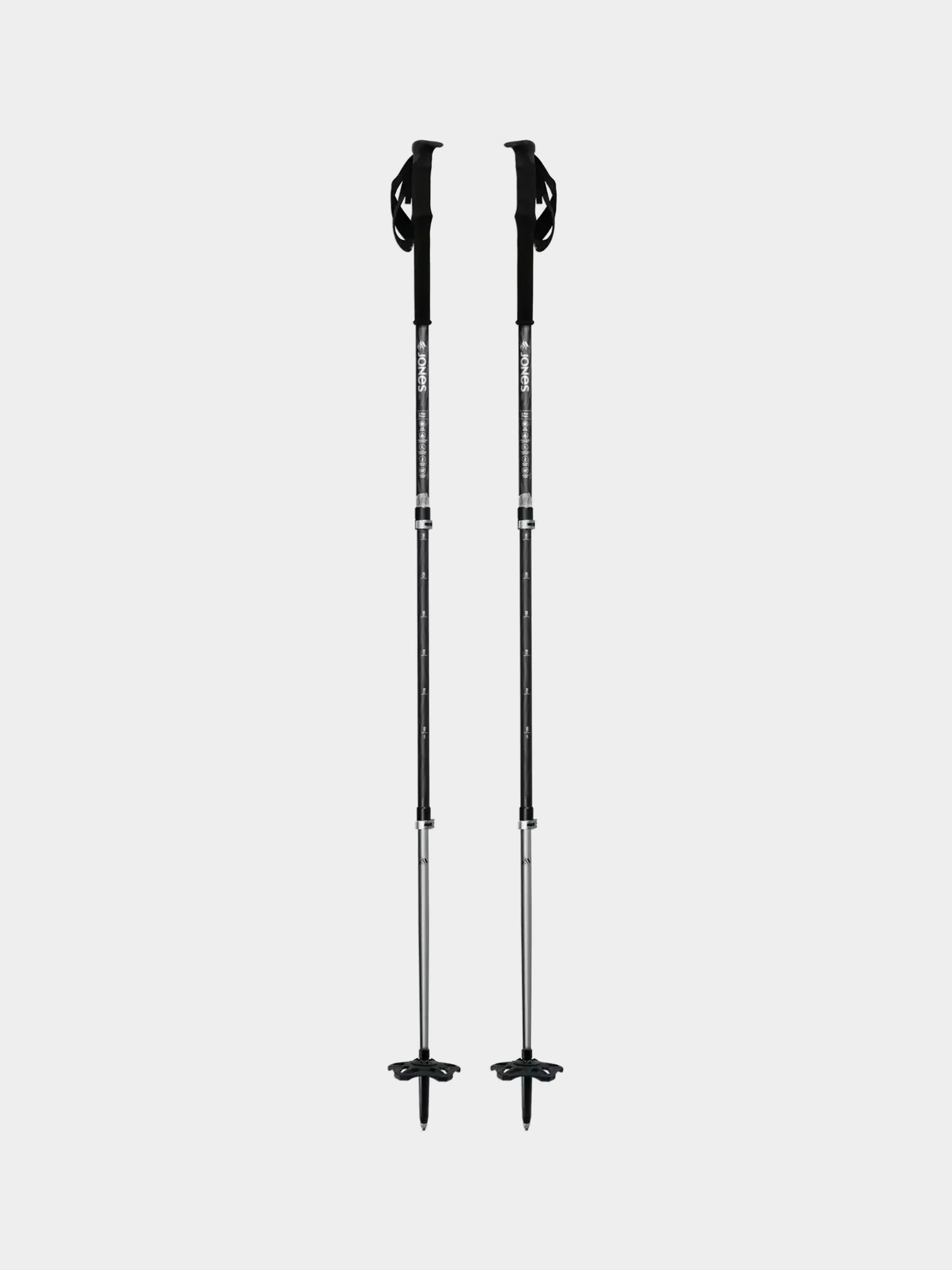 Lyžařské hůlky Jones Snowboards Flip Lock Talon Pro (black)