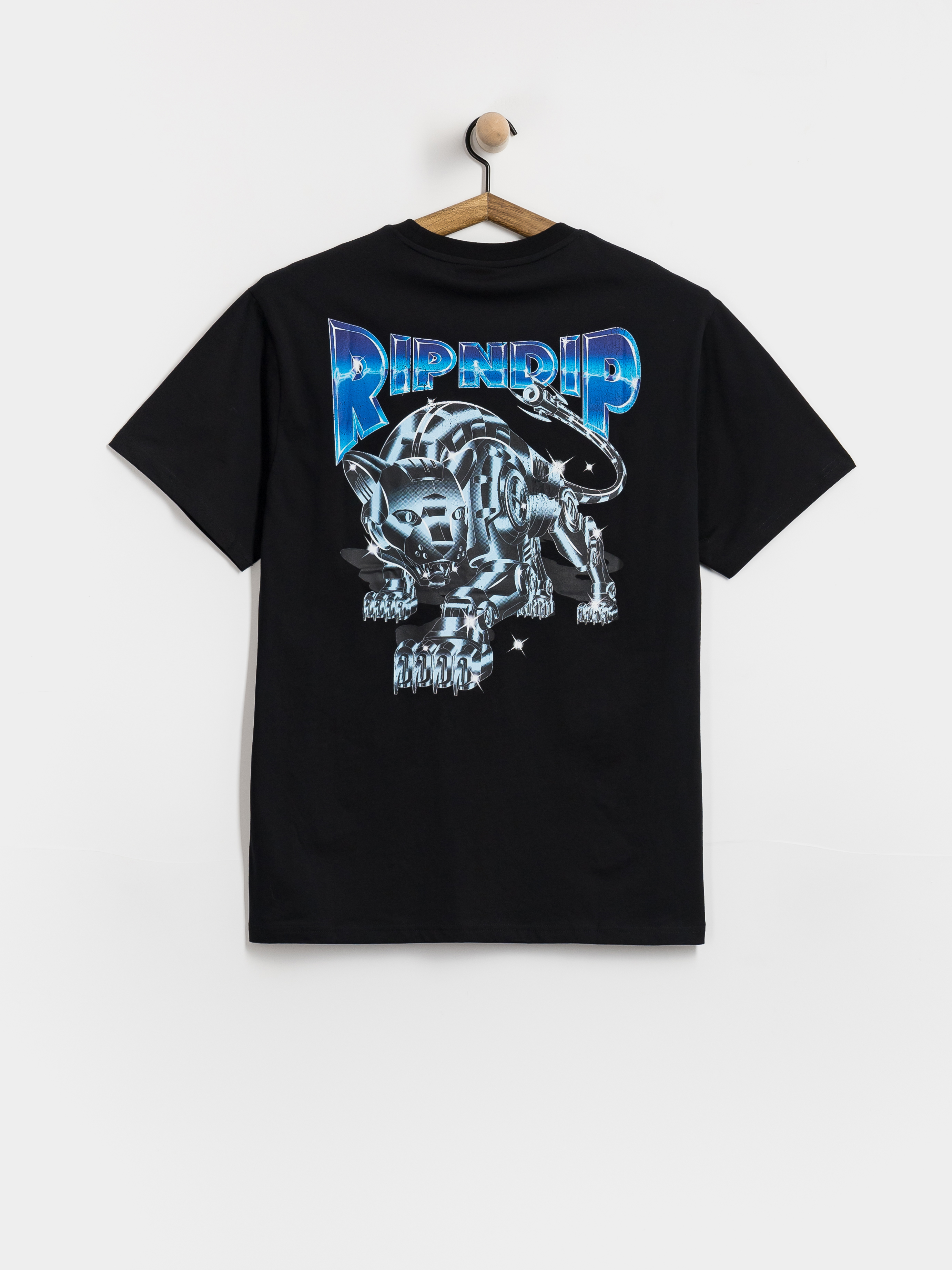 Tričko RipNDip Cyborg (black wash)