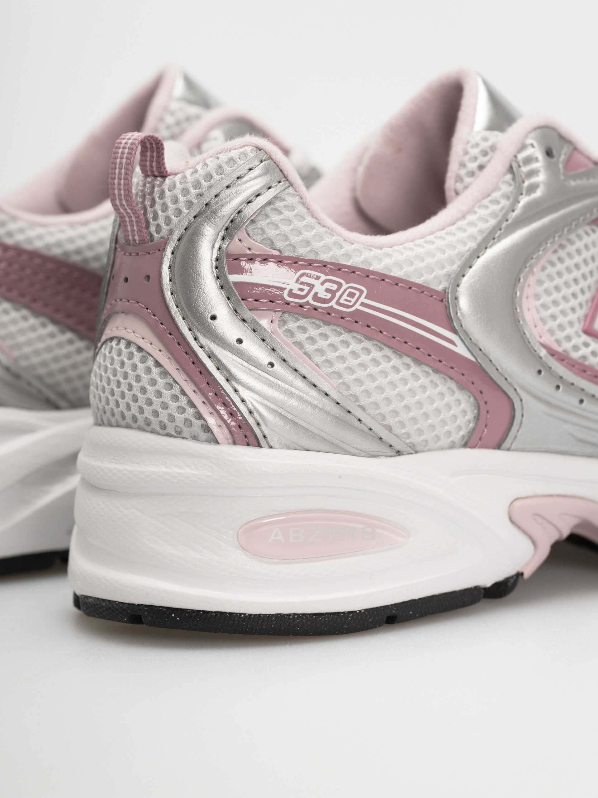 Boty New Balance 530 (silver metallic/rosewood)