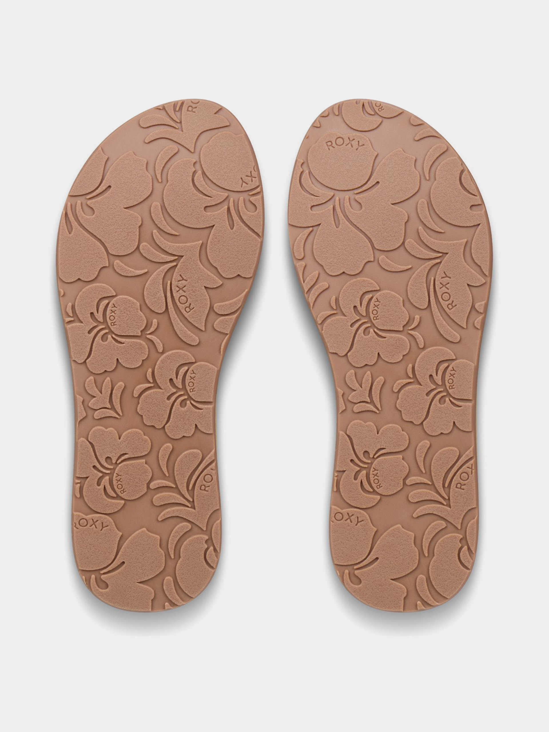 Plážovky Roxy Porto Rope Wmn (natural/crazy pink)