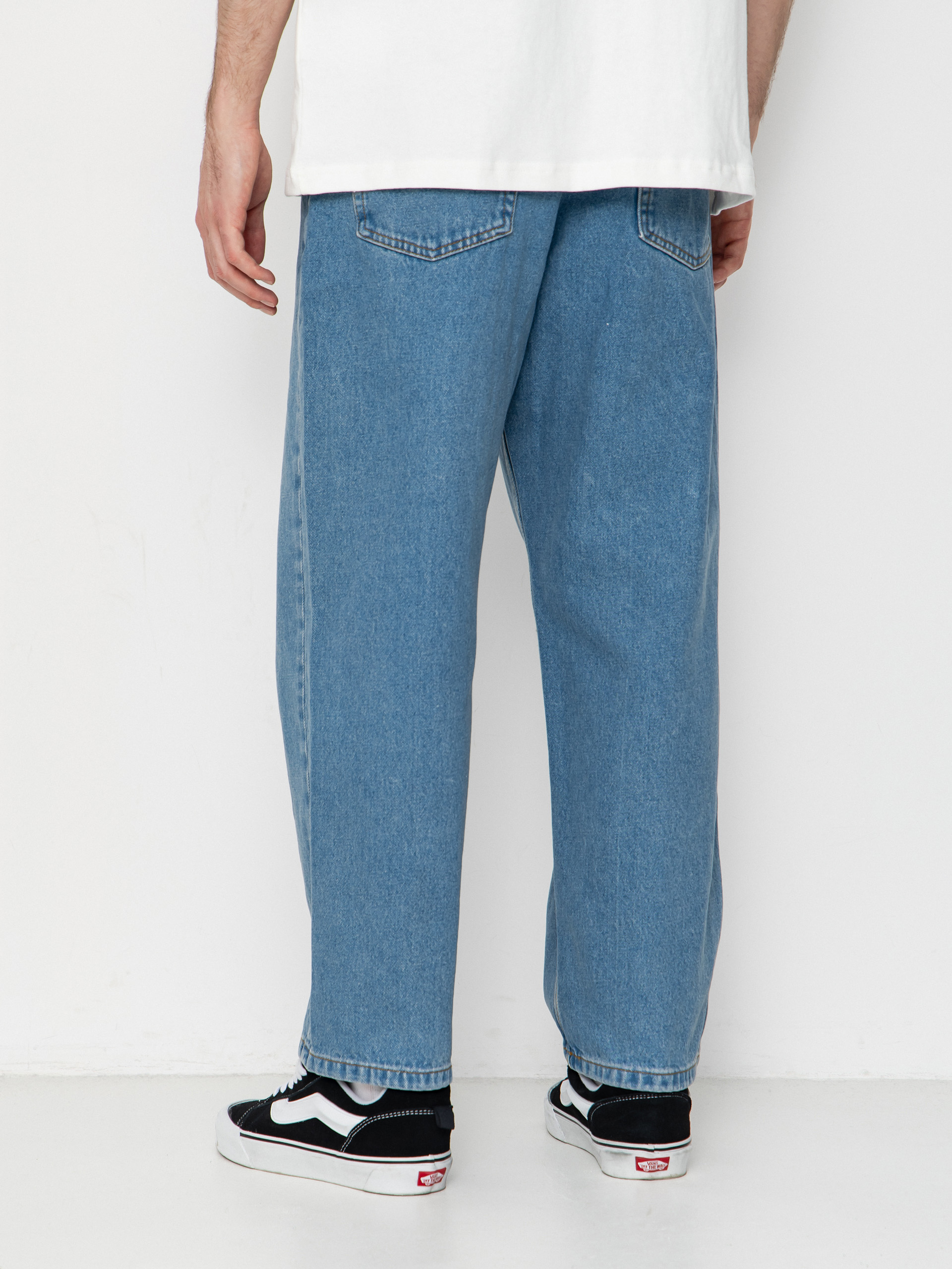 Kalhoty Vans Check 5 Loose Denim (stonewash/blue)
