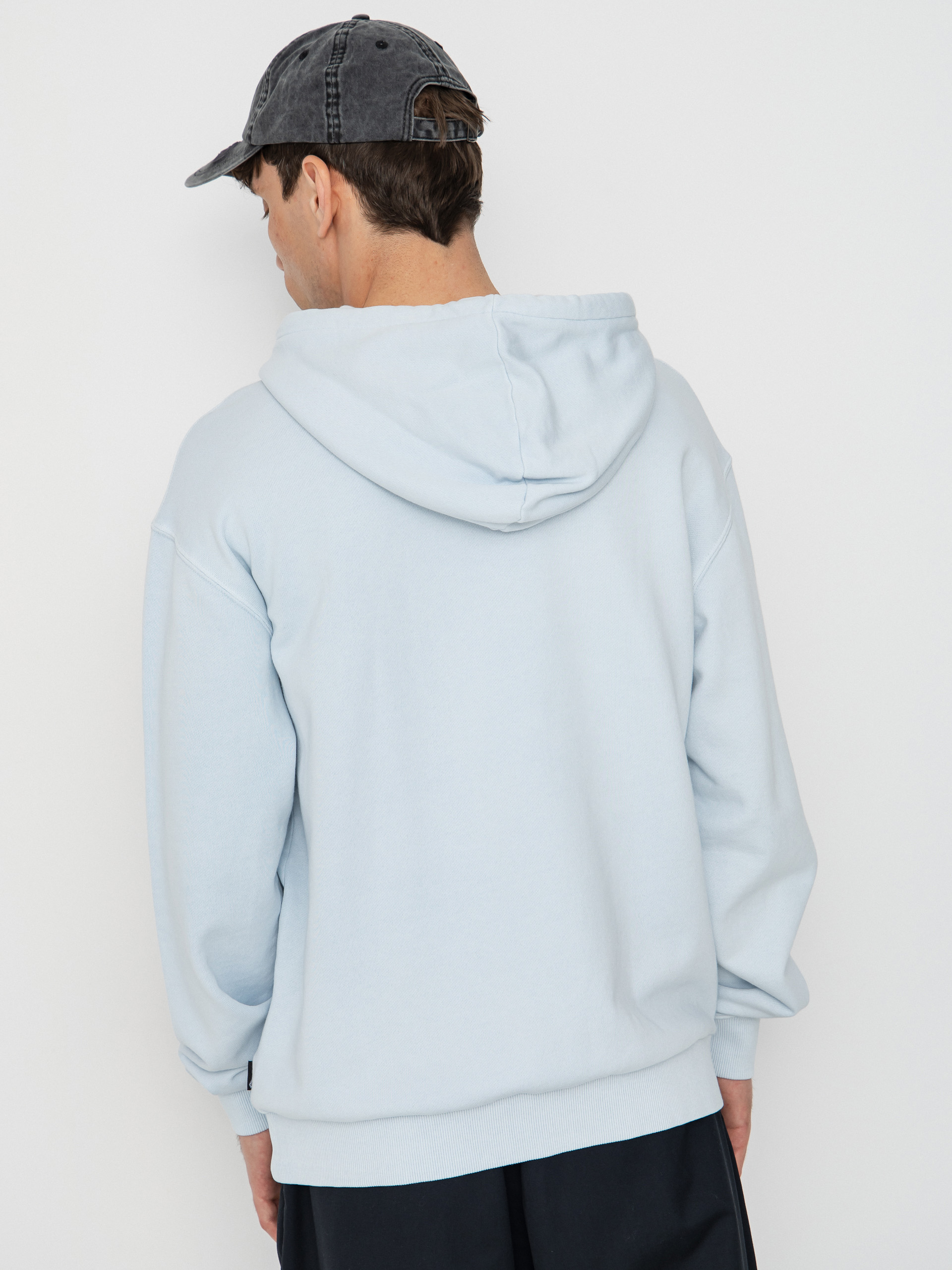 Mikina s kapucí Volcom Single Stone Tw HD (light blue acid)